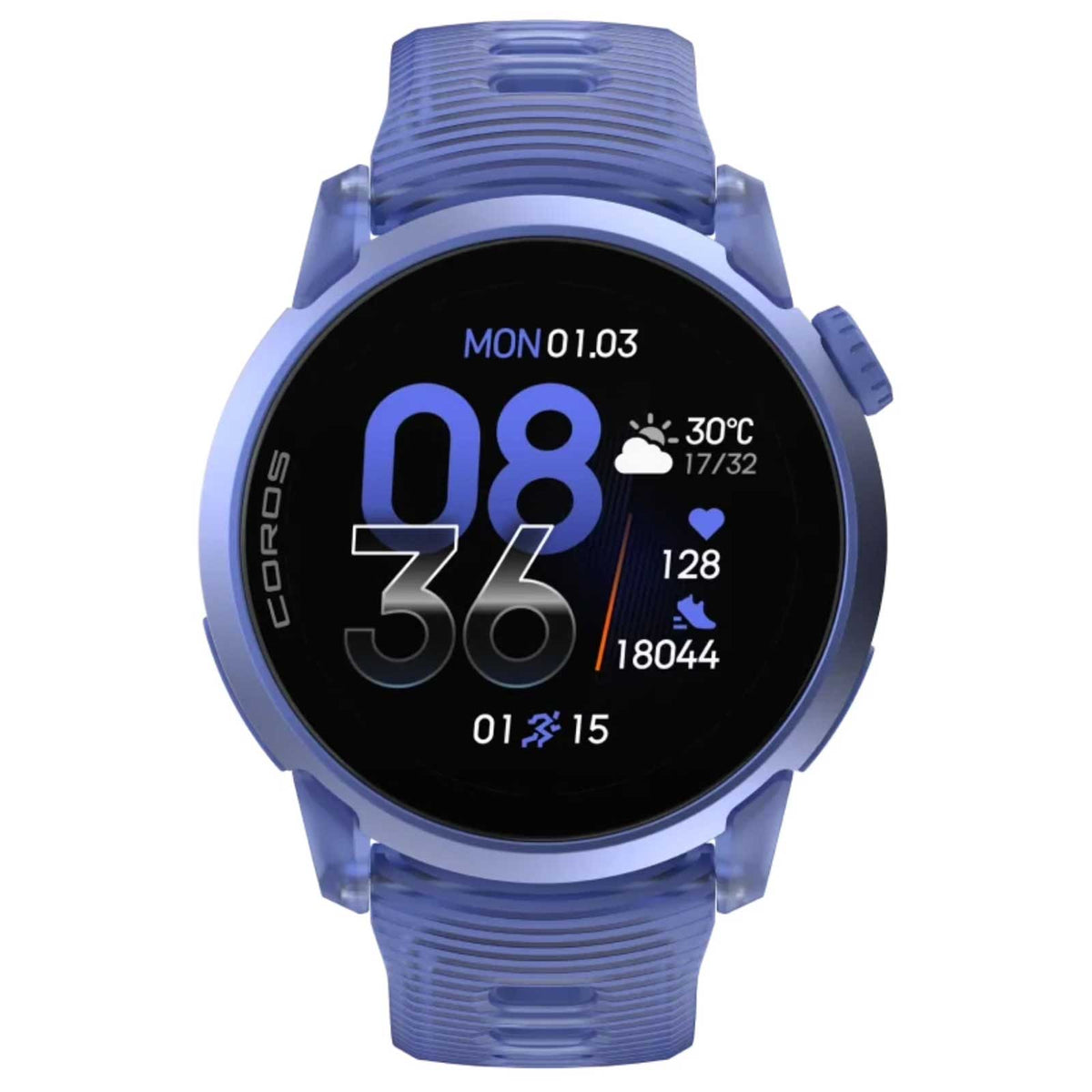 Coros Pace 4 – GPS-Sportuhr mit Aluminiumgehäuse & Silikonarmband