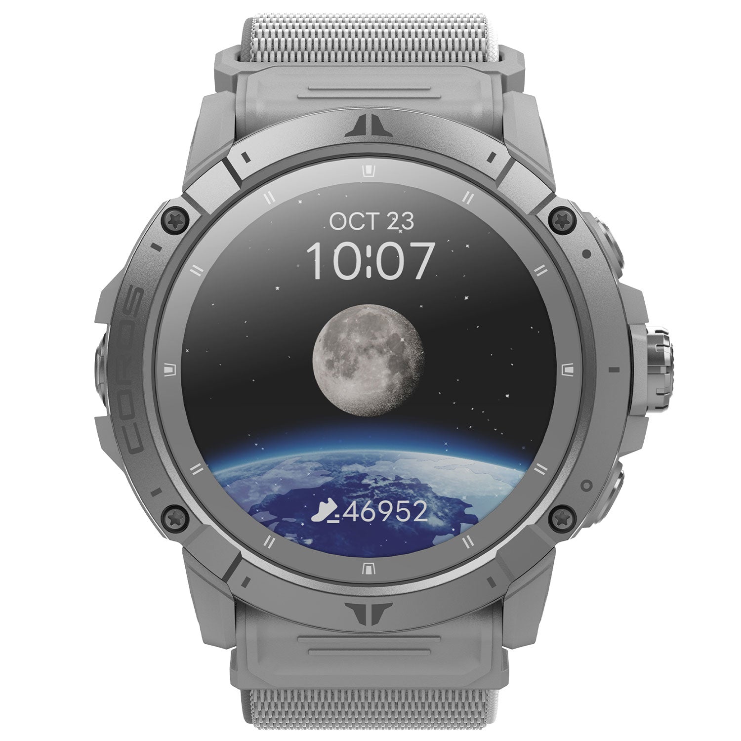 coros vertix 2s gps multisport trainingsuhr mit 2 armbandern moon grau