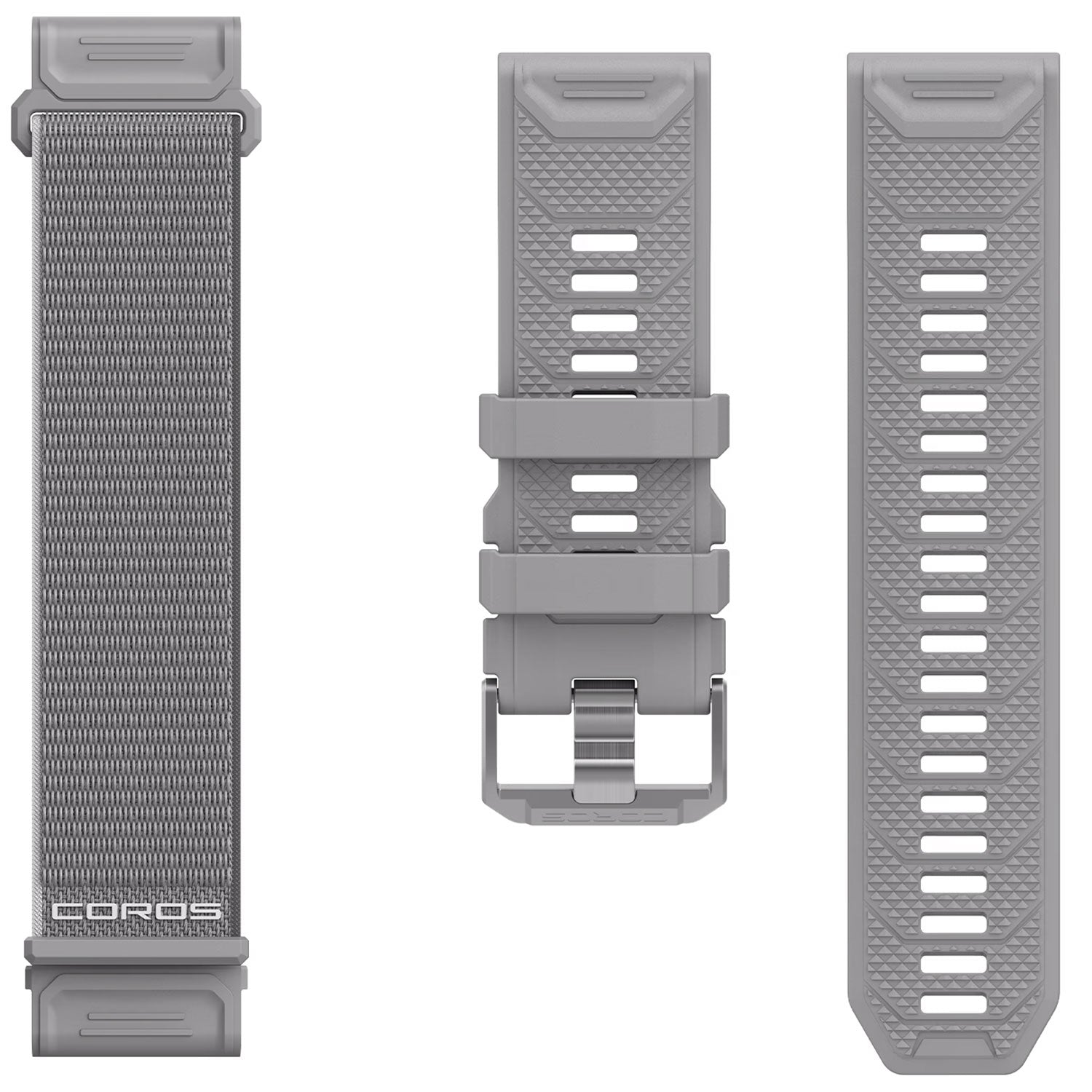 coros vertix 2s gps multisport trainingsuhr mit 2 armbandern moon grau