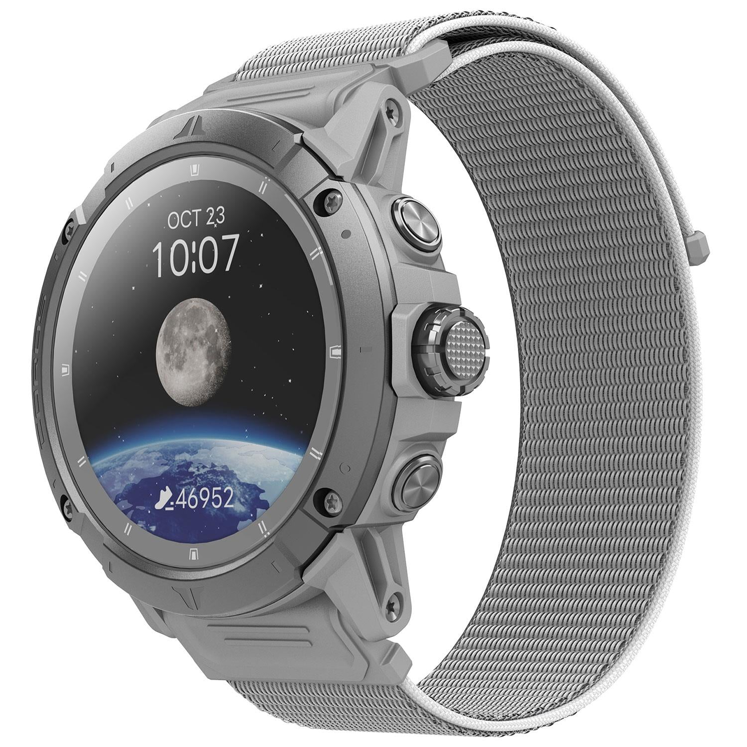 coros vertix 2s gps multisport trainingsuhr mit 2 armbandern moon grau