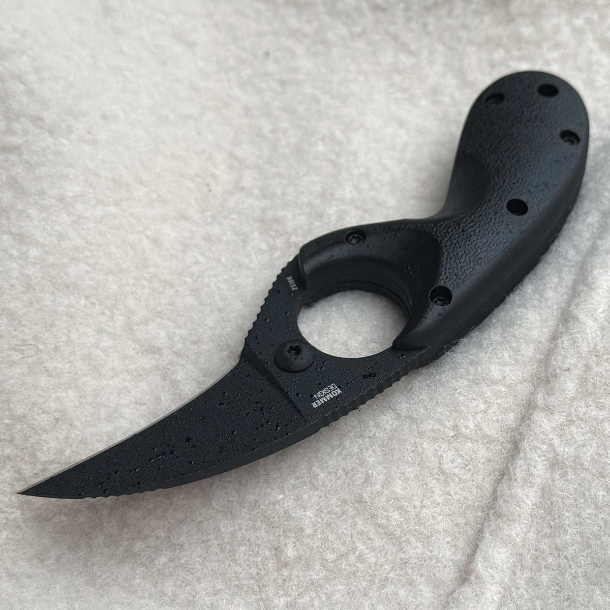 CRKT Bear Claw GRN All Black Outdoormesser inkl. Nylonscheide mit Clip