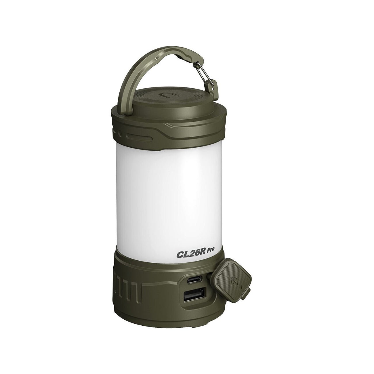 Fenix CL26R Pro – LED Campingleuchte mit 650 Lumen, Powerbank, USB-C – LEDs und Reflektor / USB-C Ladeanschluss