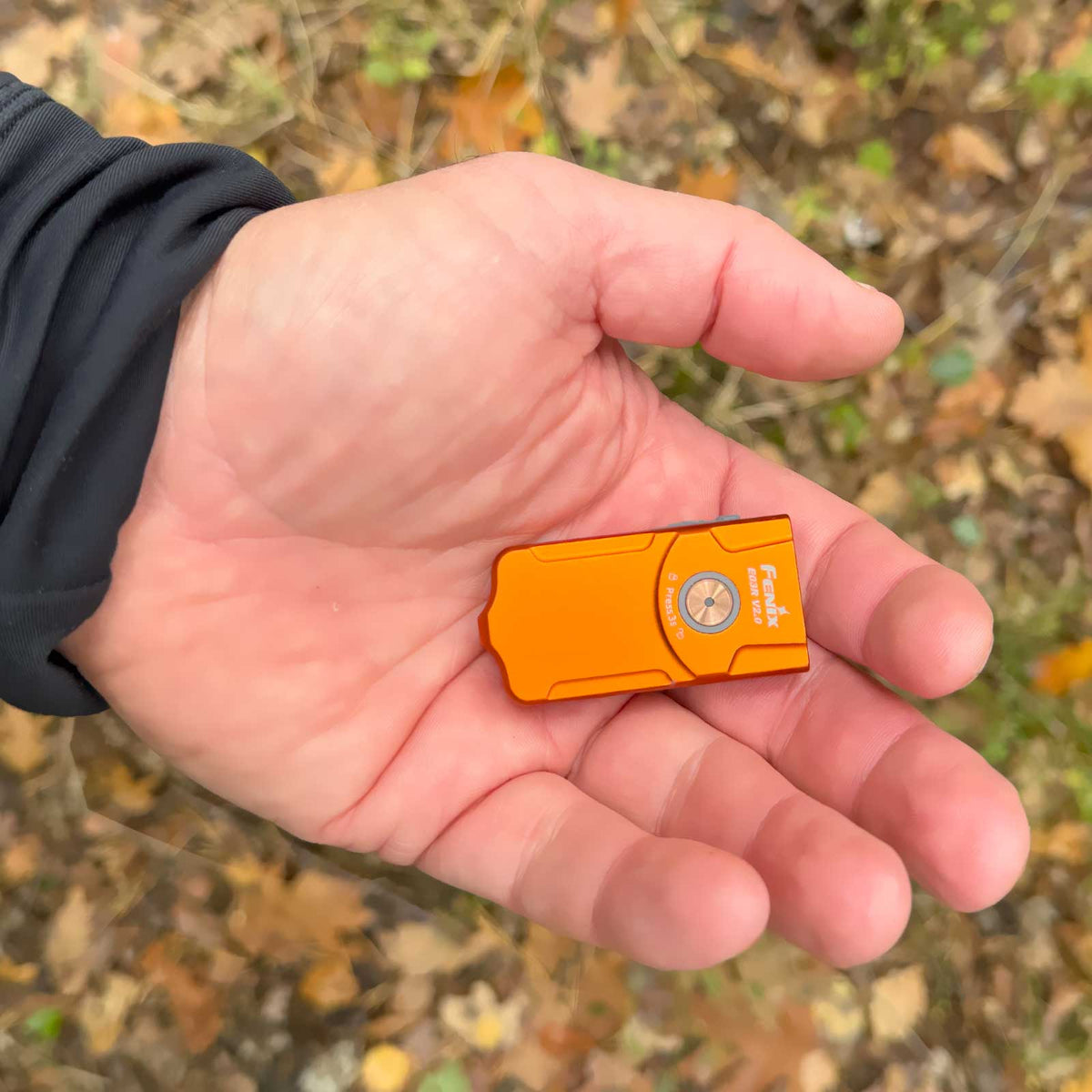 Fenix E03R V2.0 – Schlüsselbundlampe mit 500 lm, Rotlicht & USB-C