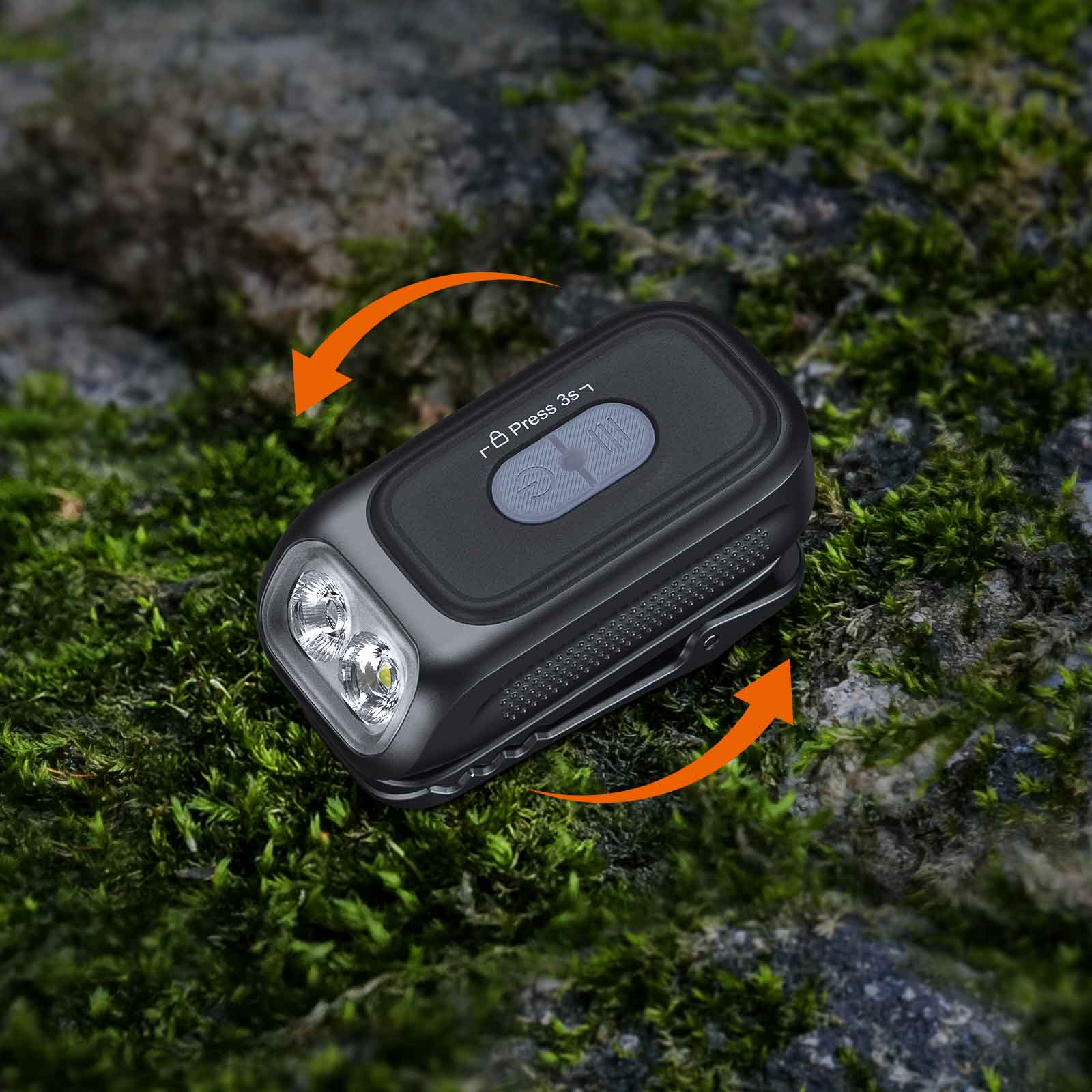 Fenix E04R - 360 Grad drehbare Leuchte