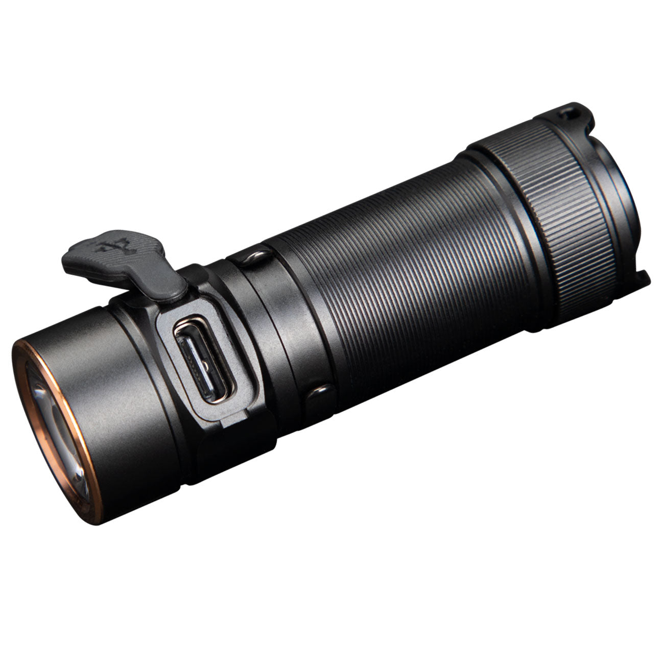 Fenix E18R V2.0 – kompakte EDC Taschenlampe mit 1200 lm, Akku, USB-C, Magnetfuß – USB-C Ladefunktion