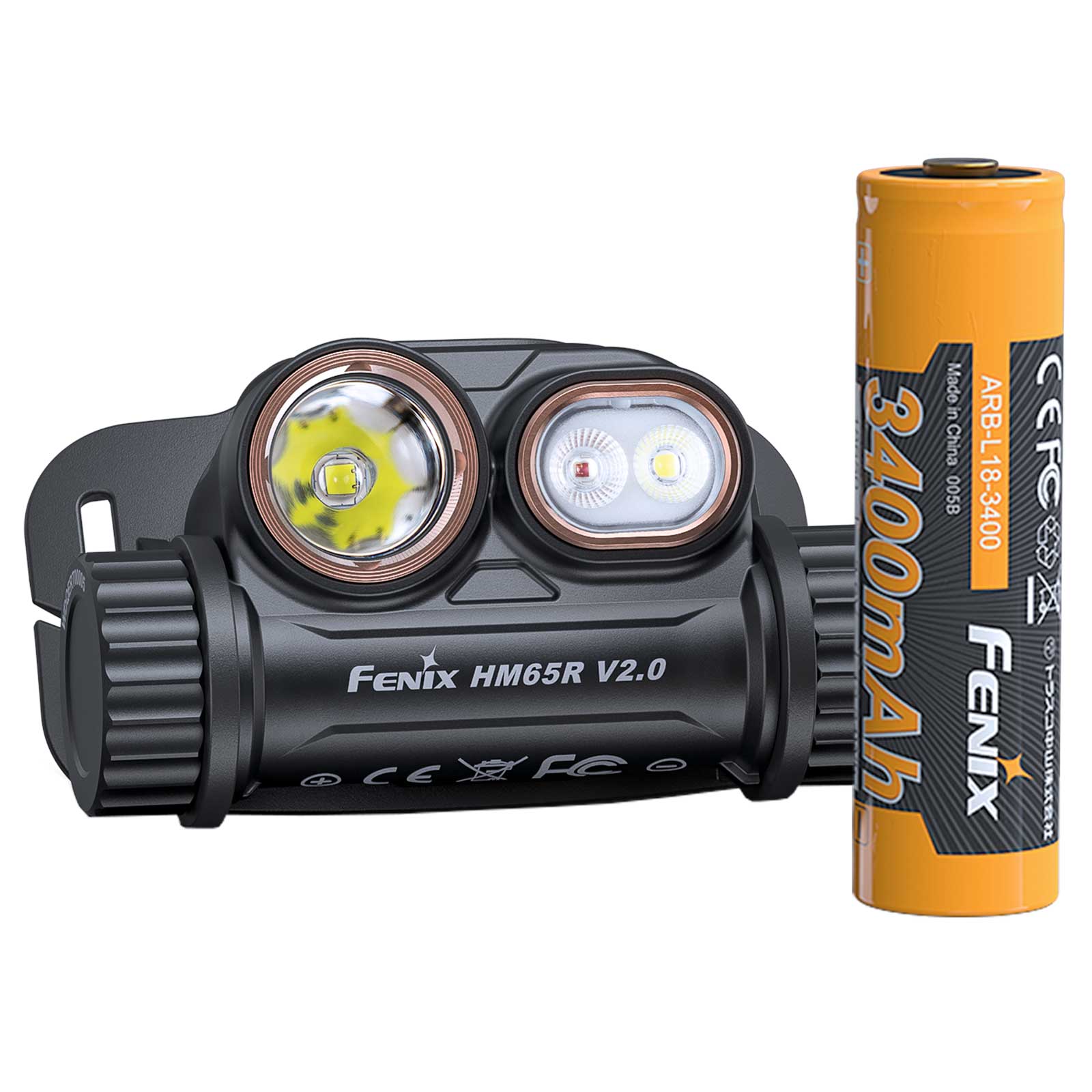 Fenix HM65R V2.0 – LED Stirnlampe 2200 Lumen