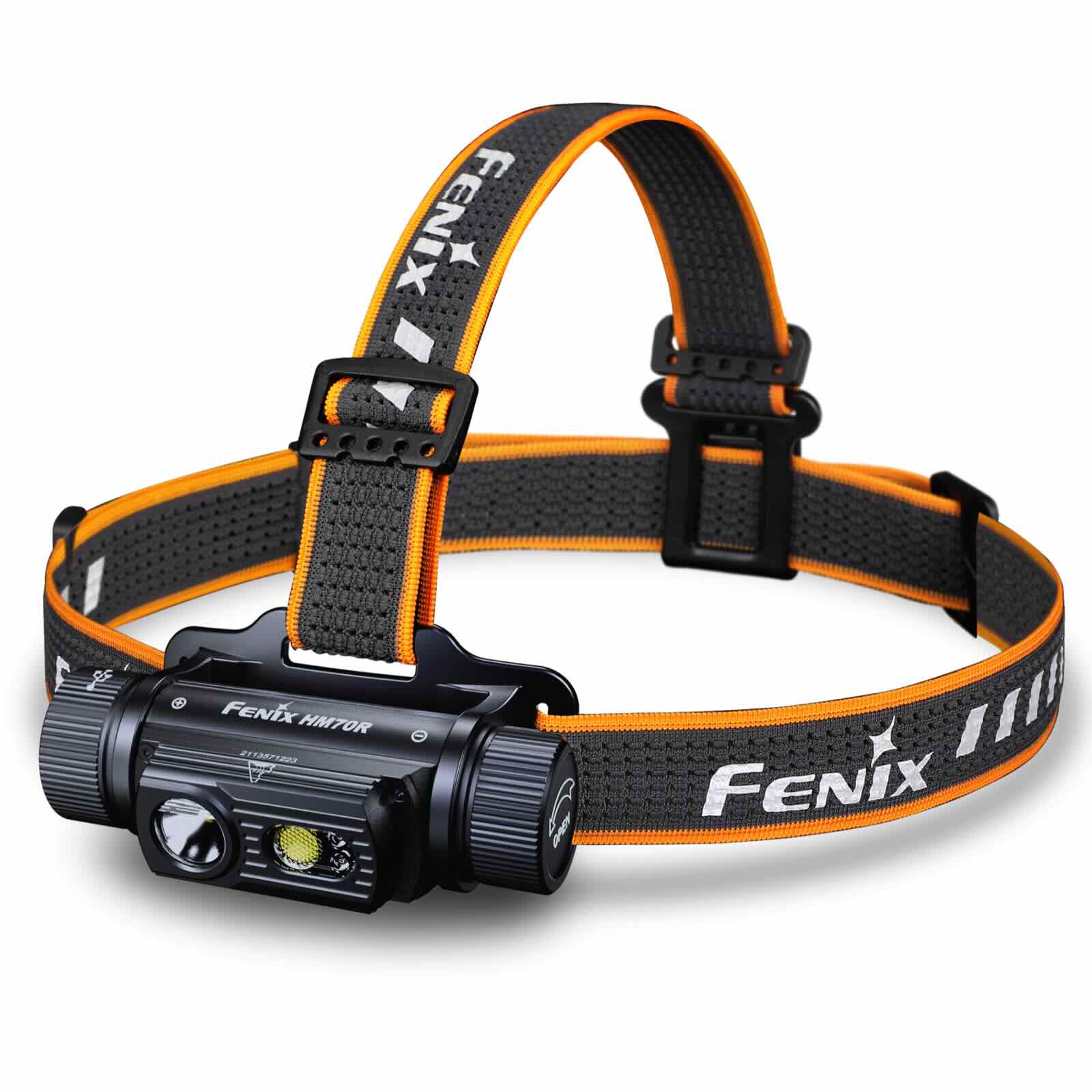 Fenix HM70R – Stirnlampe mit 1600 lm, Spot-, Flut- & Rotlicht, Akku & USB-C