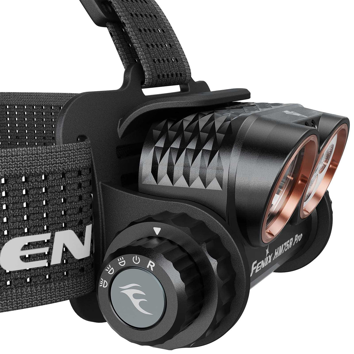 Fenix HM75R Pro – Stirnlampe mit 3500 lm, Spot-/Flutlicht, Rotlicht & 5500-mAh-Akku