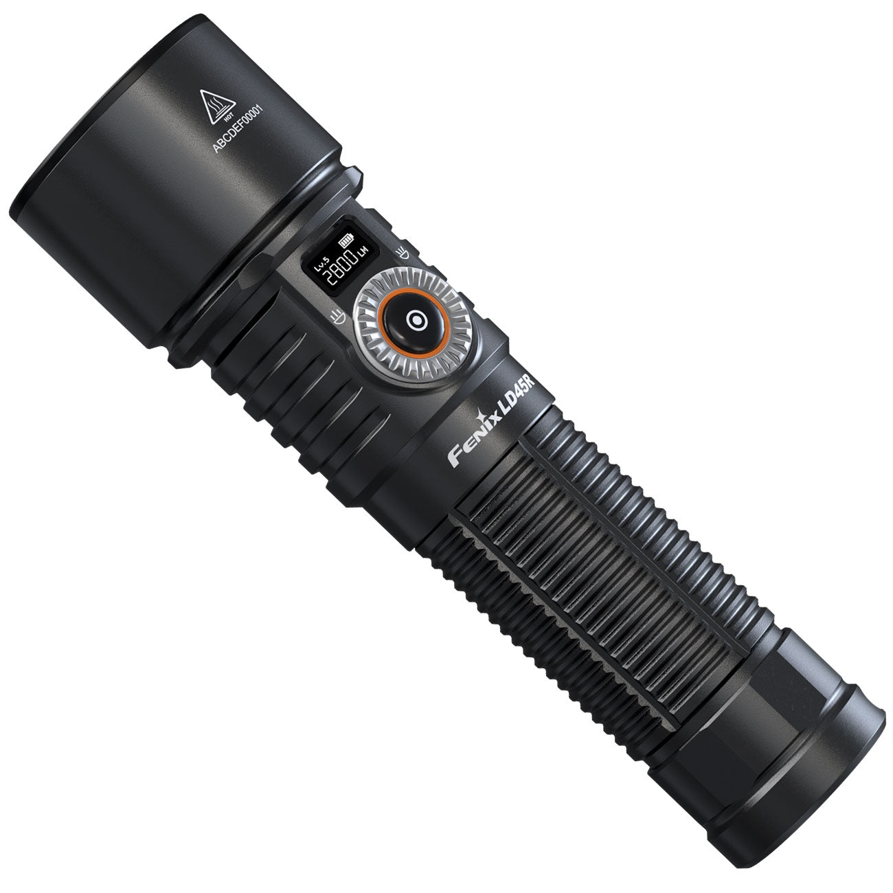 Fenix LD45R fokussierbare LED Taschenlampe mit Zoom 2800 Lumen Akku USB-C – Detailansicht