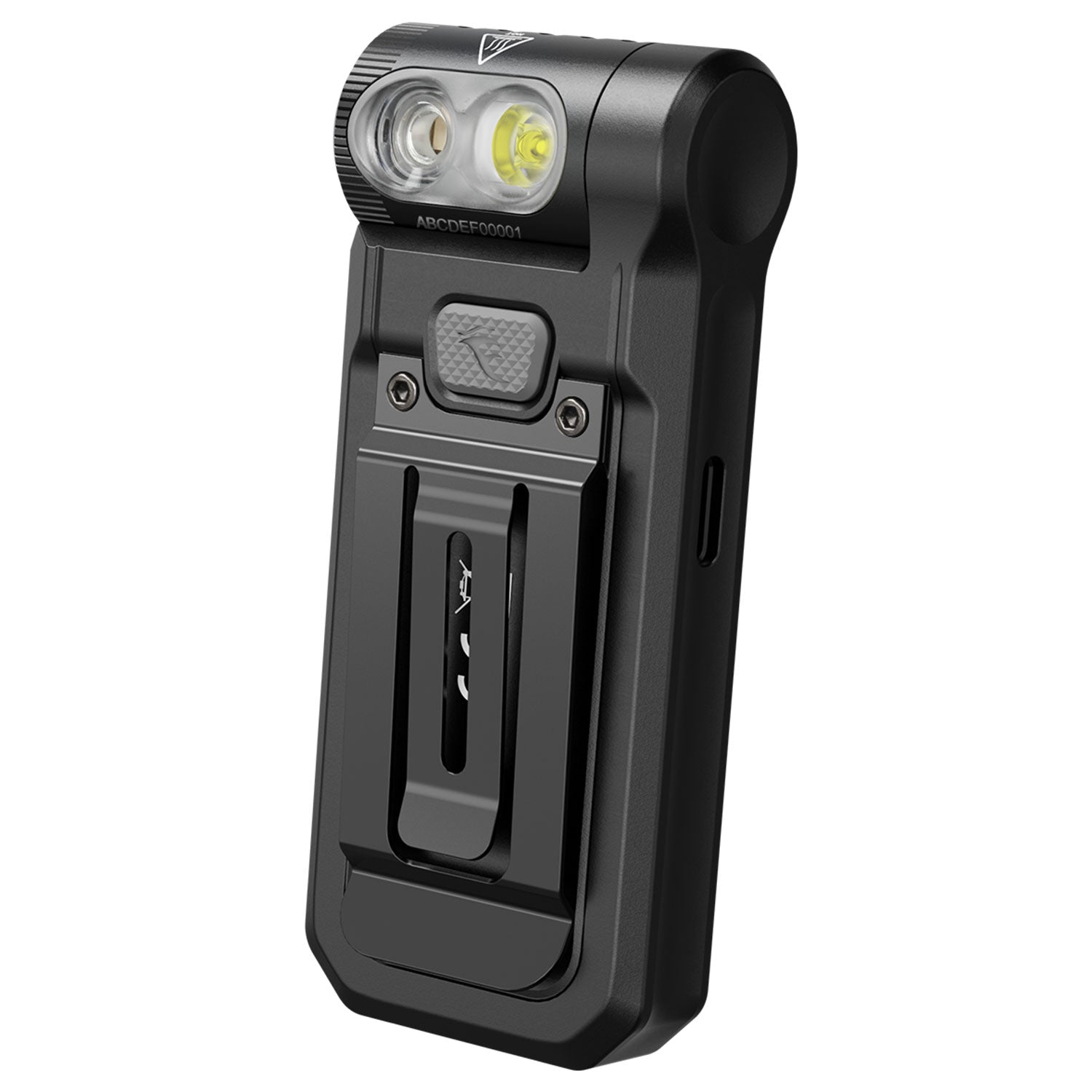 Fenix SW05R-UV LED Taschenlampe 150 Lumen Weißlicht + UV-Licht mit Clip und Magnet – Clip und Befestigung