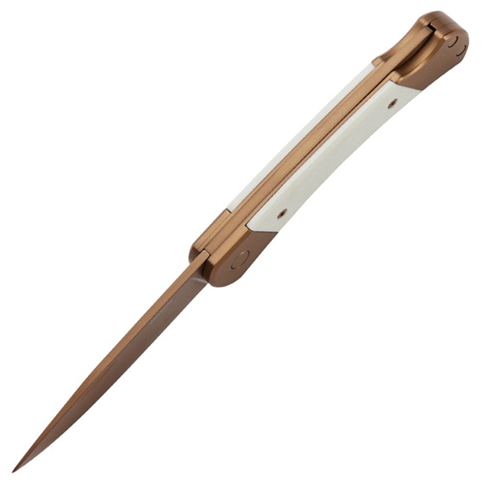 Herbertz Rosengold D2 Taschenmesser mit Titanbeschichtung
