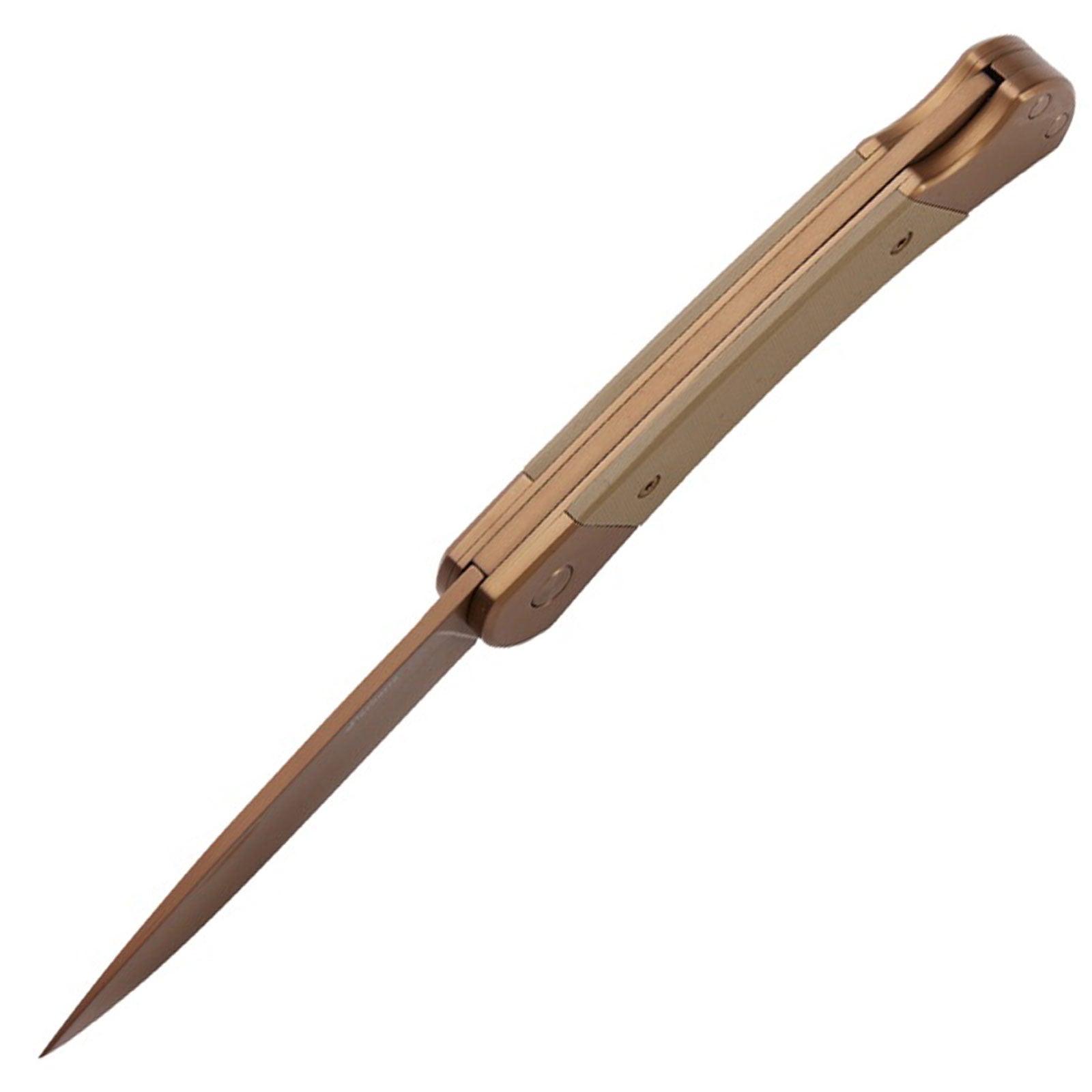 Herbertz Rosengold D2 Taschenmesser mit Titanbeschichtung
