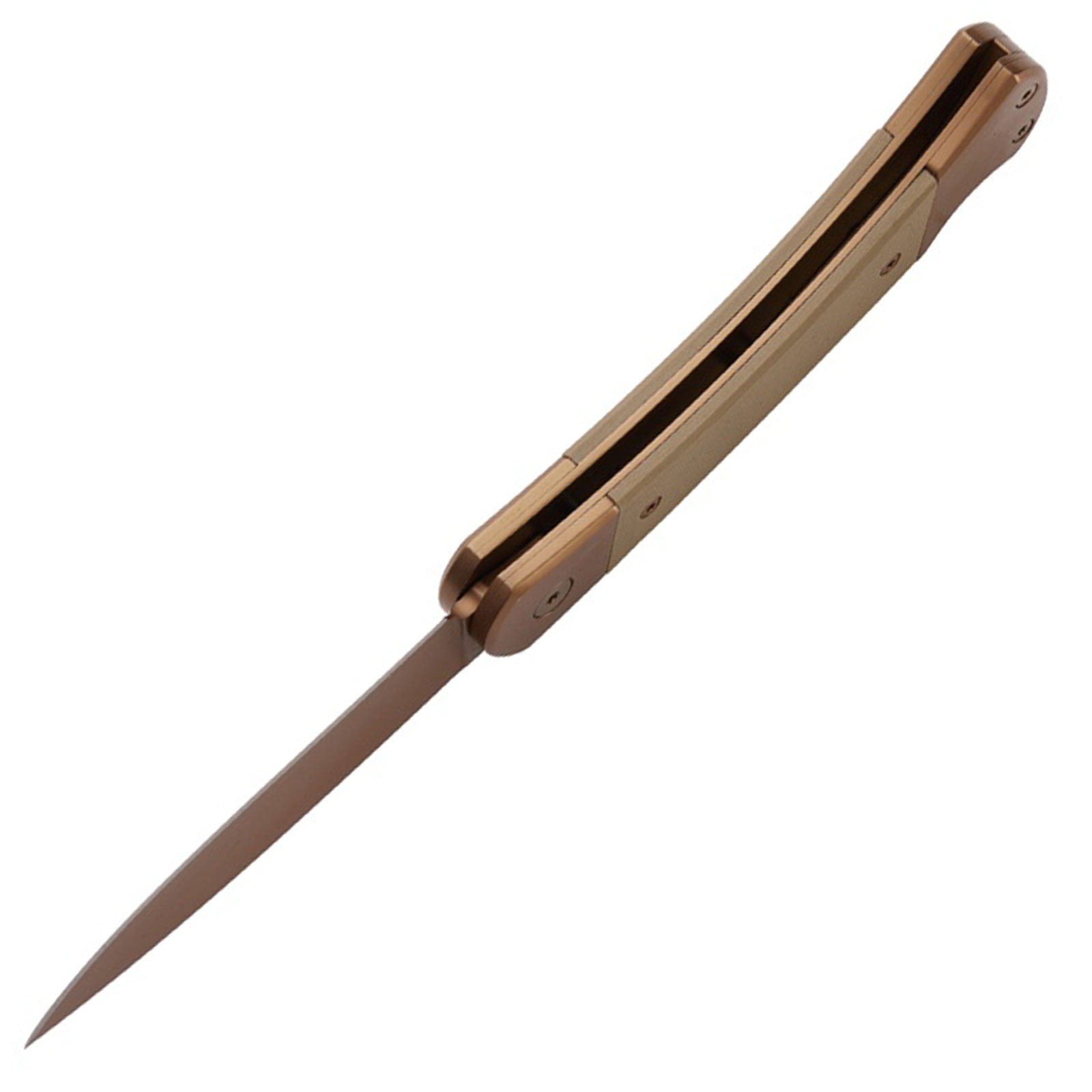Herbertz Rosengold D2 Taschenmesser mit Titanbeschichtung