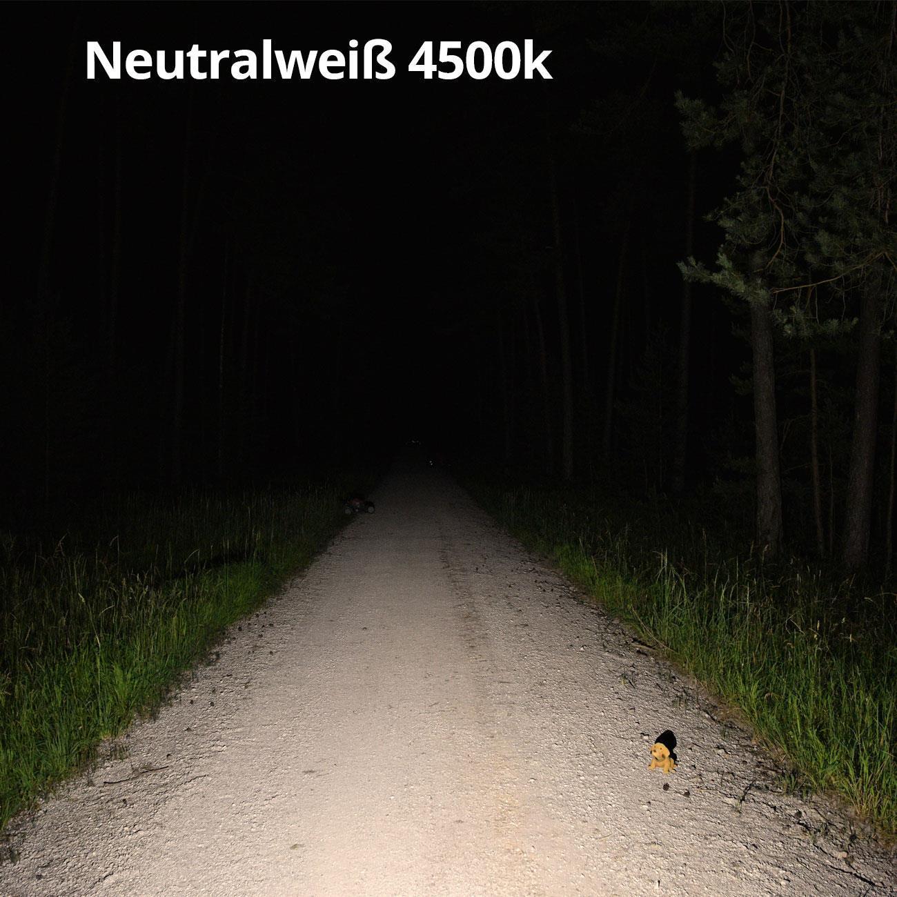 Lupine Penta Stirnlampe 5700K Kaltweiß 1100 Lumen USB-C (Modell 2025) – Detailansicht