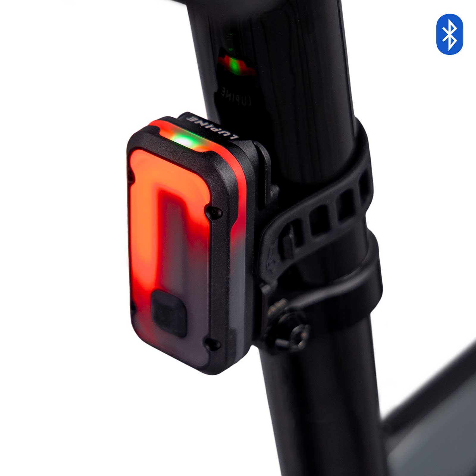 Lupine Rotlicht Pro BT StVZO – Rücklicht mit Bremslicht, Bluetooth & USB-C