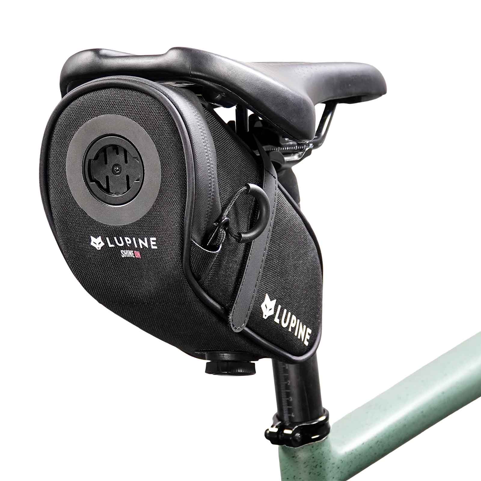 Lupine UFO Satteltasche – 0,8 l mit Garmin-Rücklichtaufnahme