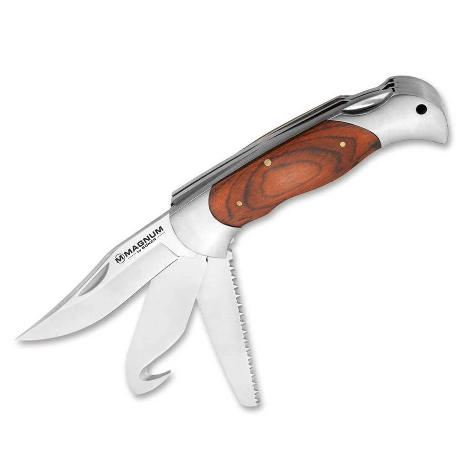 Magnum Classic Hunter – Jagdtaschenmesser mit Aufbrechklinge und Säge