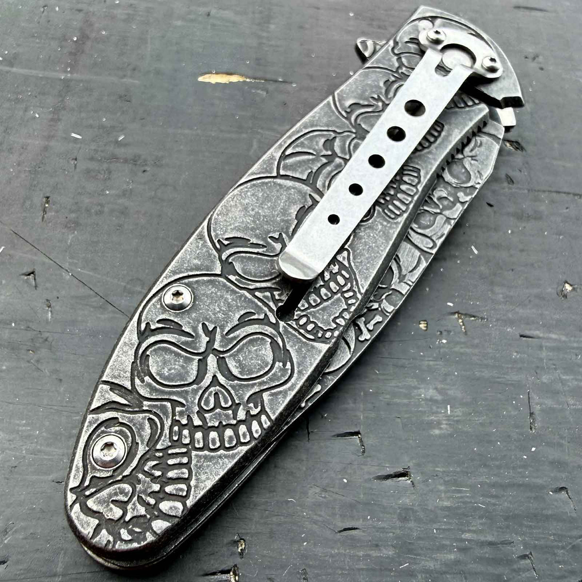 Magnum Dia de los Muertos – Taschenmesser mit Totenkopfdesign