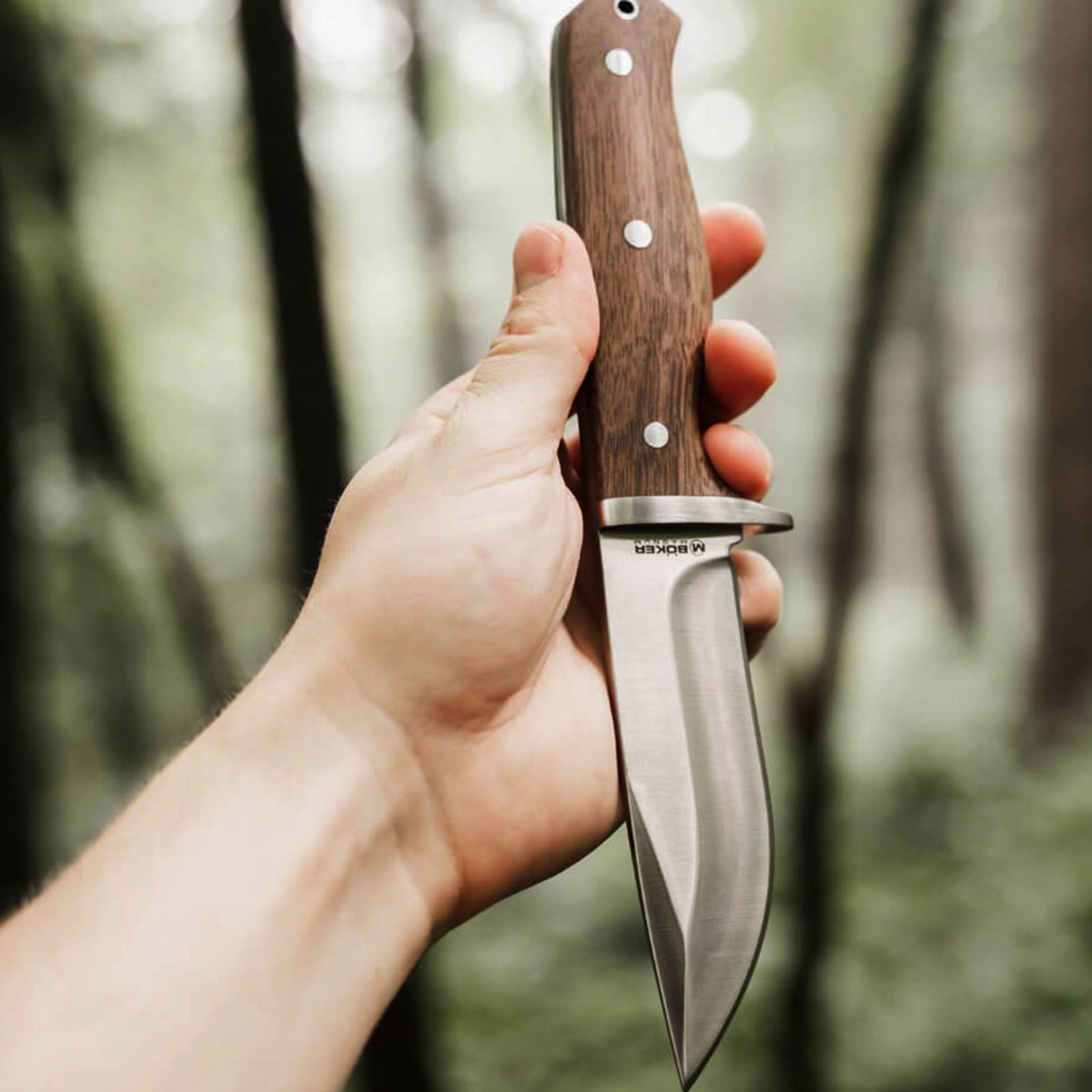 Magnum Walnut Drop Fahrtenmesser