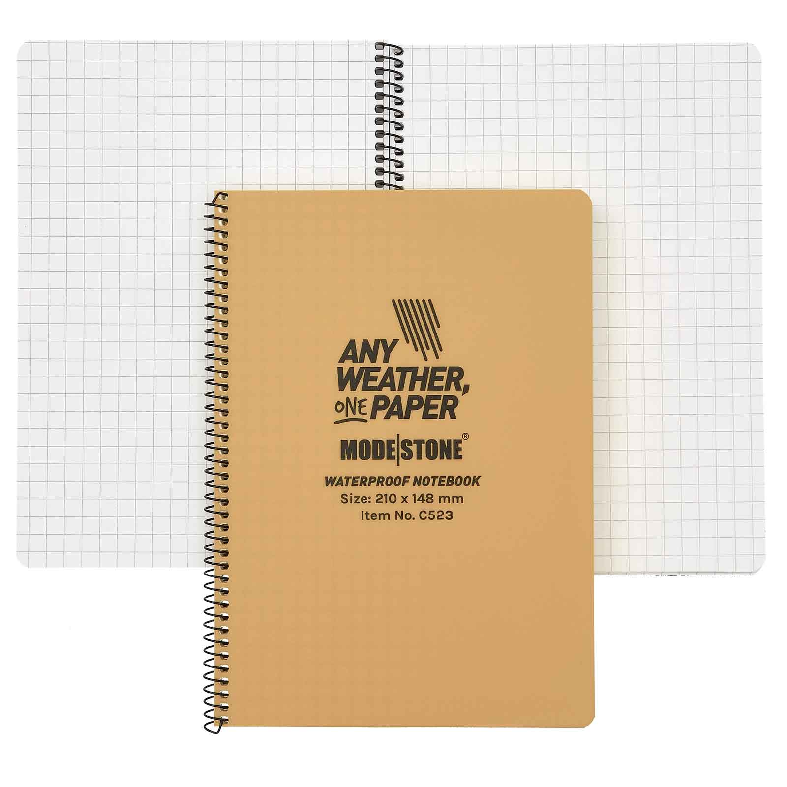 Modestone Outdoor Notizblock DIN A5 - 50 Blatt