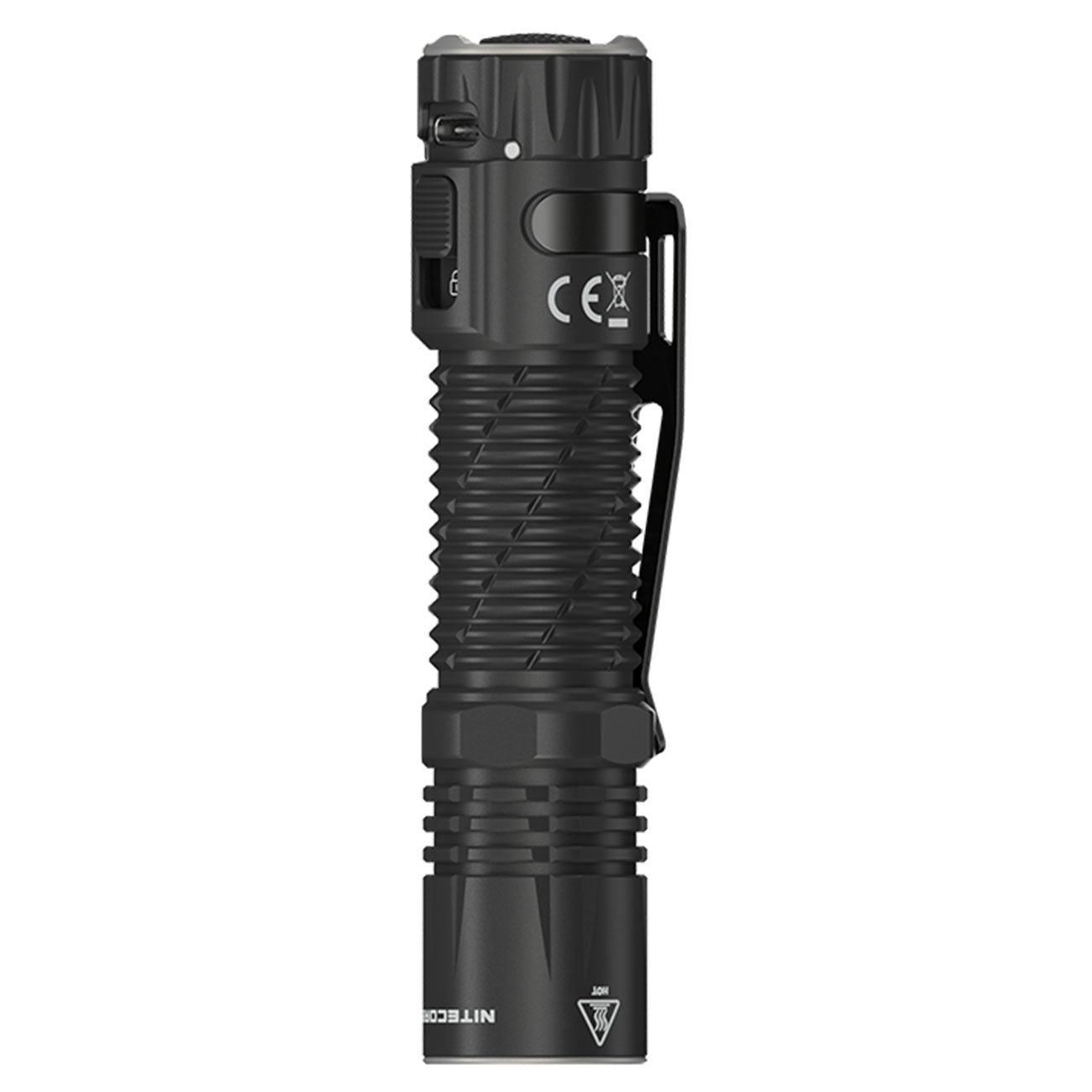 Nitecore EDC33 LED Taschenlampe 4000 Lumen Wiederaufladbar – Produktansicht der Lampe – Detailansicht 2