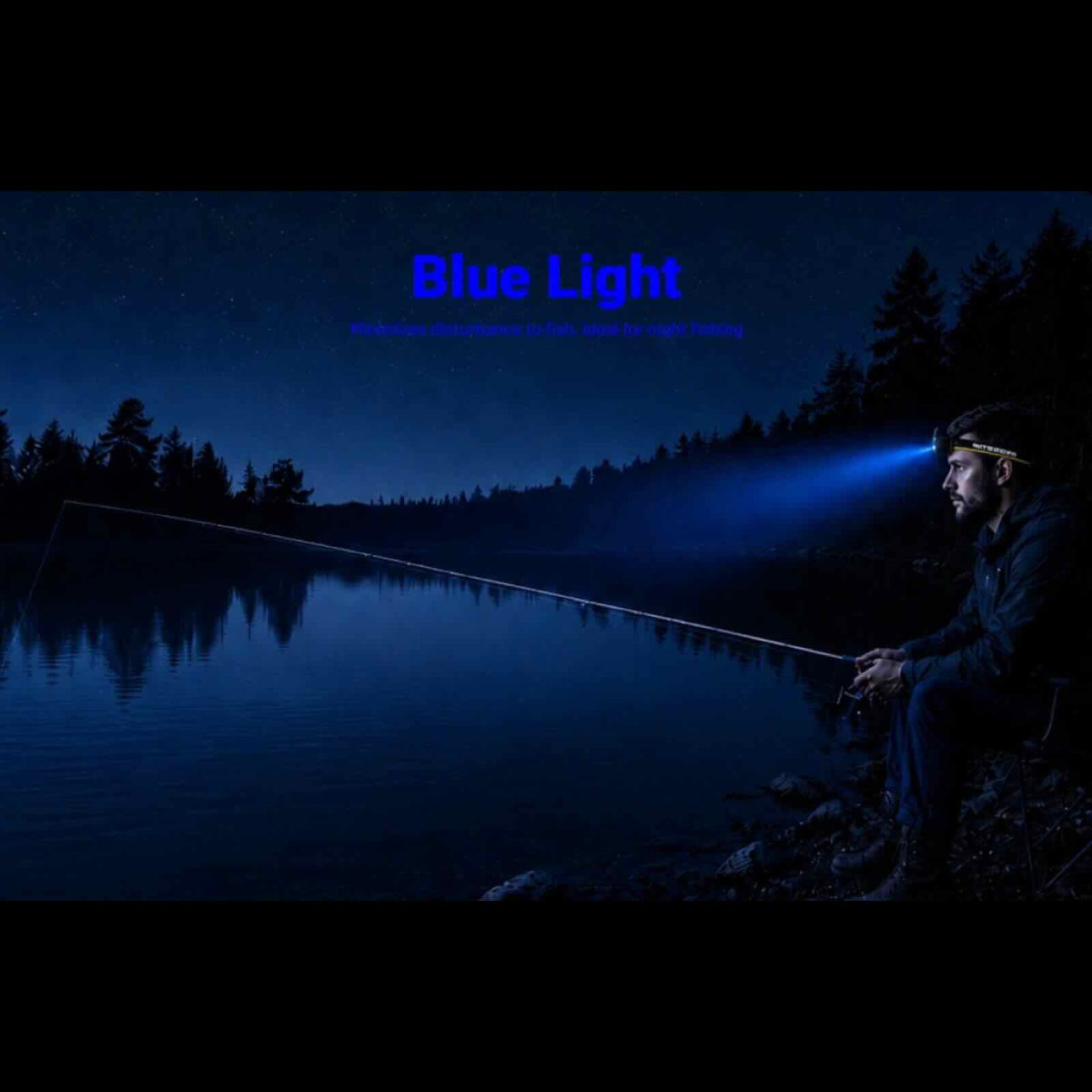 Nitecore HA19 MCT schwarz – Stirnlampe mit 600 lm, 3 Lichtfarben, RGB, AA-Betrieb