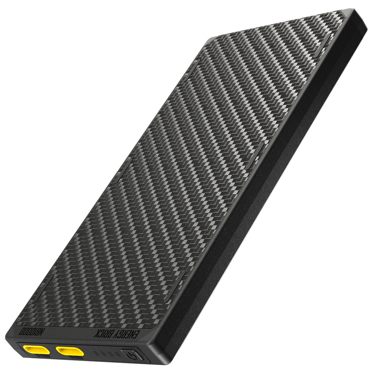 Nitecore NB10000 GEN3 Carbon Powerbank - 10000mAh Dual USB-C + Pass-Through Ladefunktion – Produktansicht – Detailansicht 1