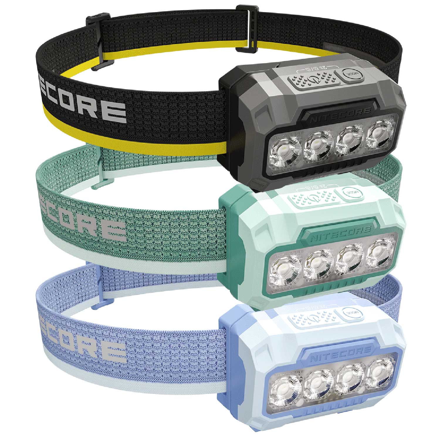 Nitecore HA23 UHE LED Stirnlampe 600 Lumen mit 3 Farbtemperaturen + Rotlicht 3 x AAA