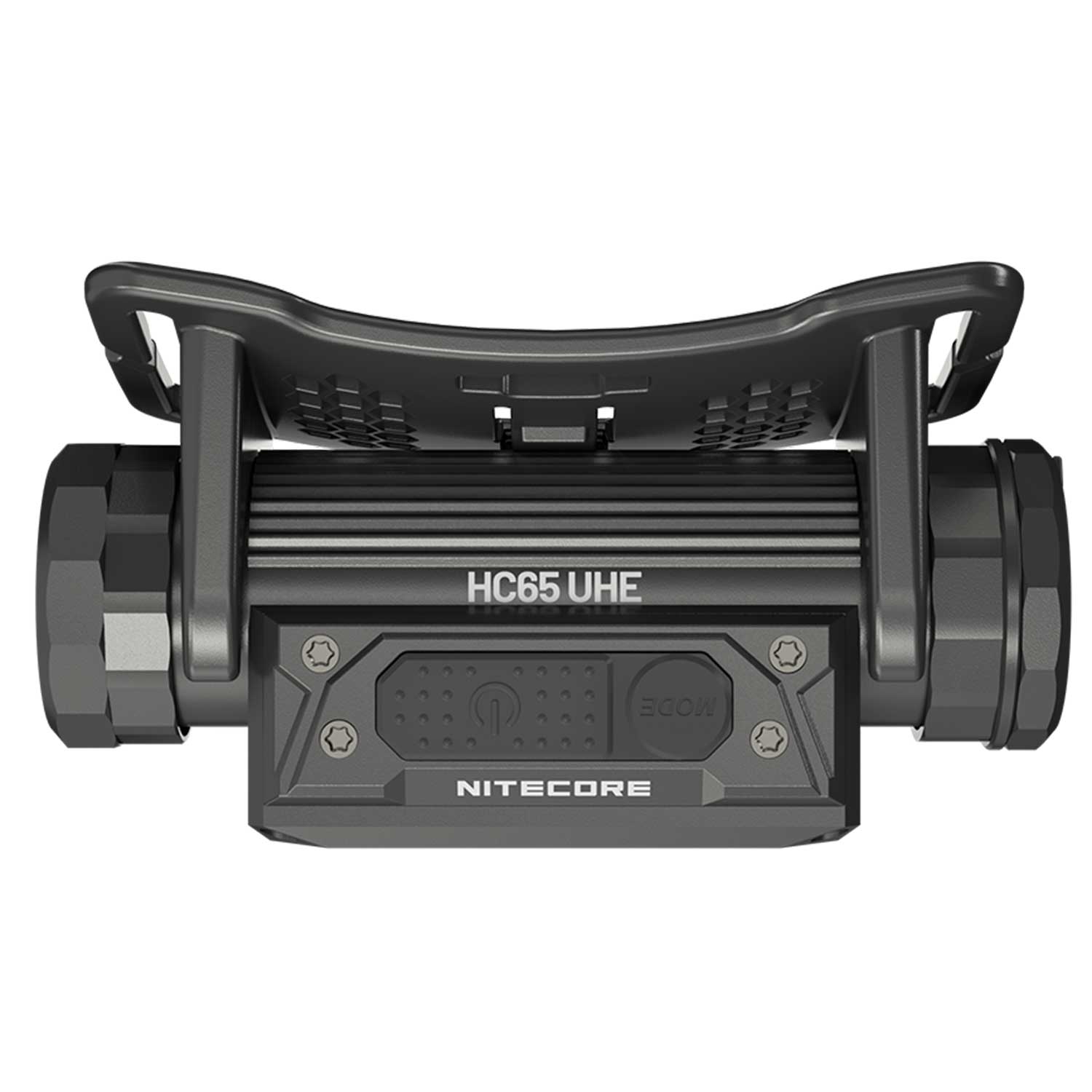 Nitecore HC65 UHE schwarz – Stirnlampe mit 2000 lm, Rotlicht, CRI-Zusatzlicht, Akku, USB-C