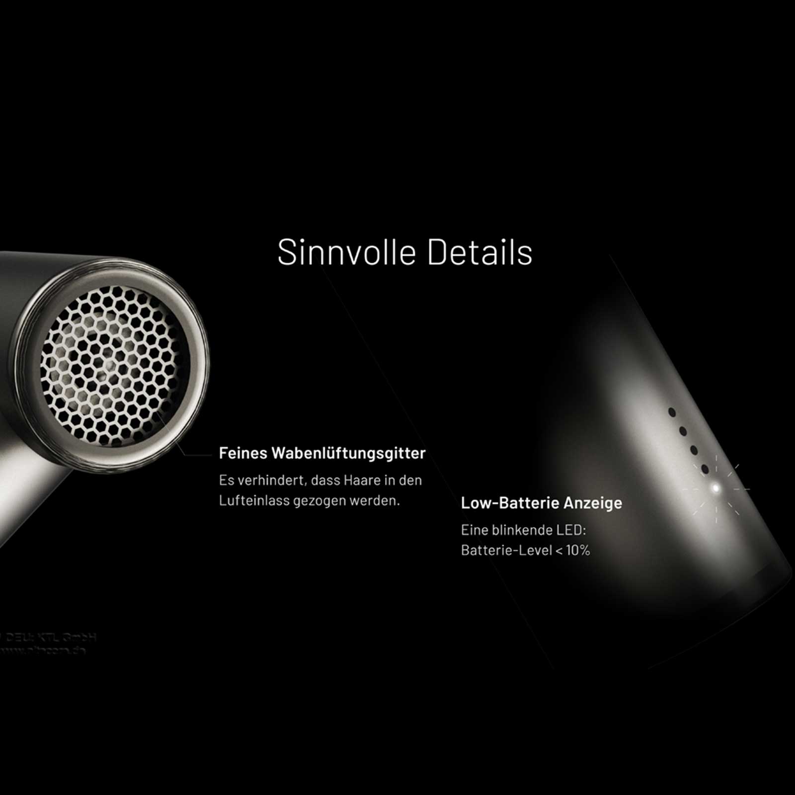 Nitecore NEF01 – Mini Highspeed Handventilator in 2 Farben – Detailansicht