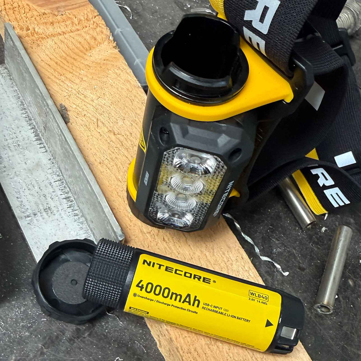 Nitecore NWH20 Worklight - fokussierbare Arbeits-Stirnlampe