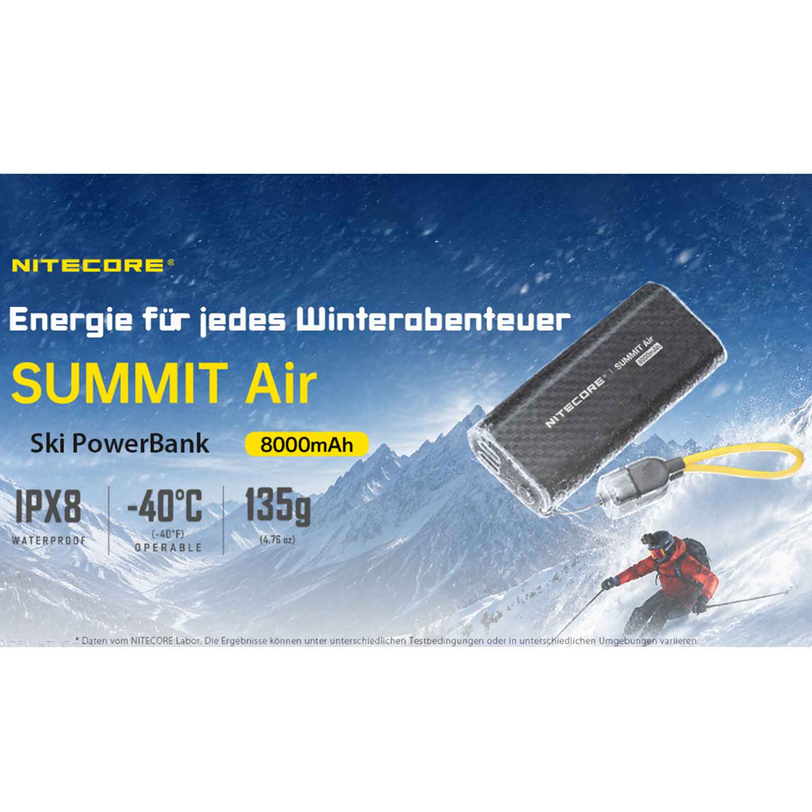 Nitecore SUMMIT Air Powerbank
