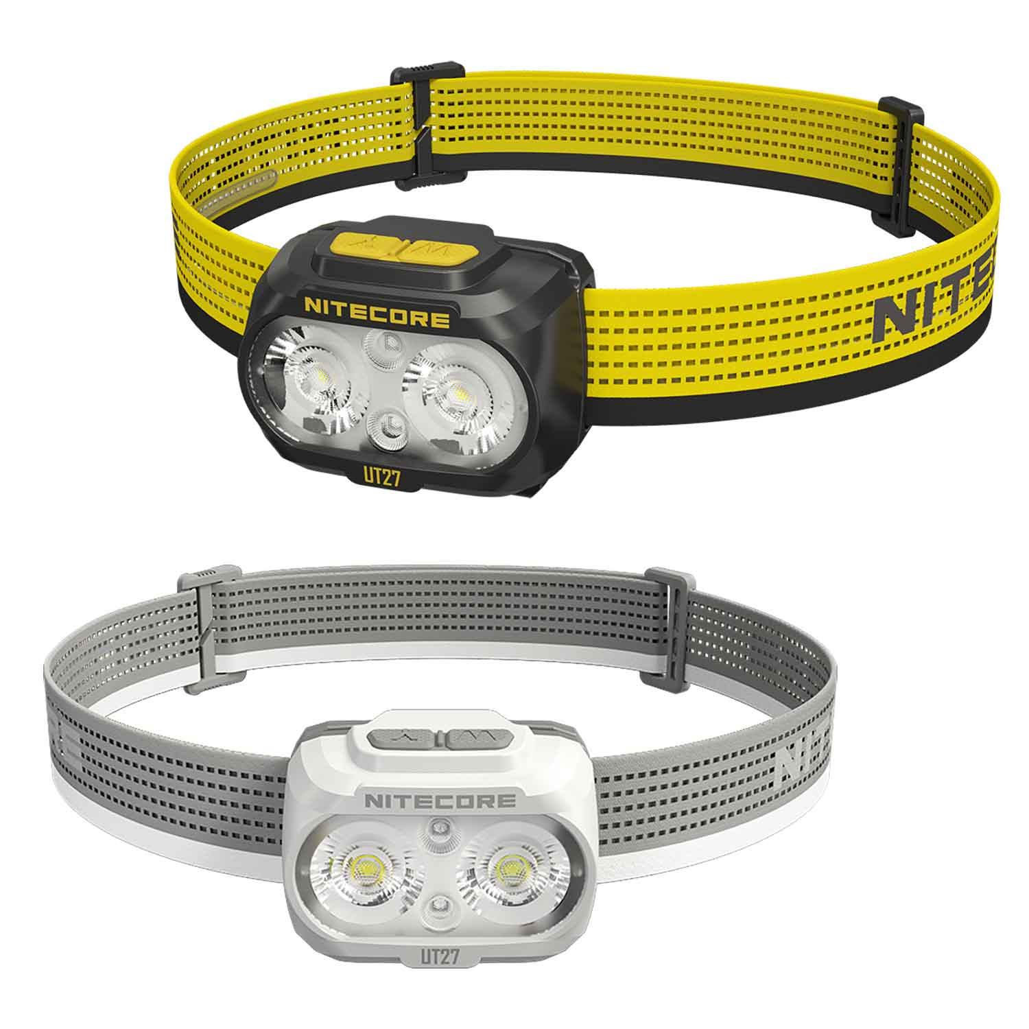 Nitecore UT27 MCT – Stirnlampe mit 800 Lumen, 3 Lichtfarben, Rotlicht & USB-C