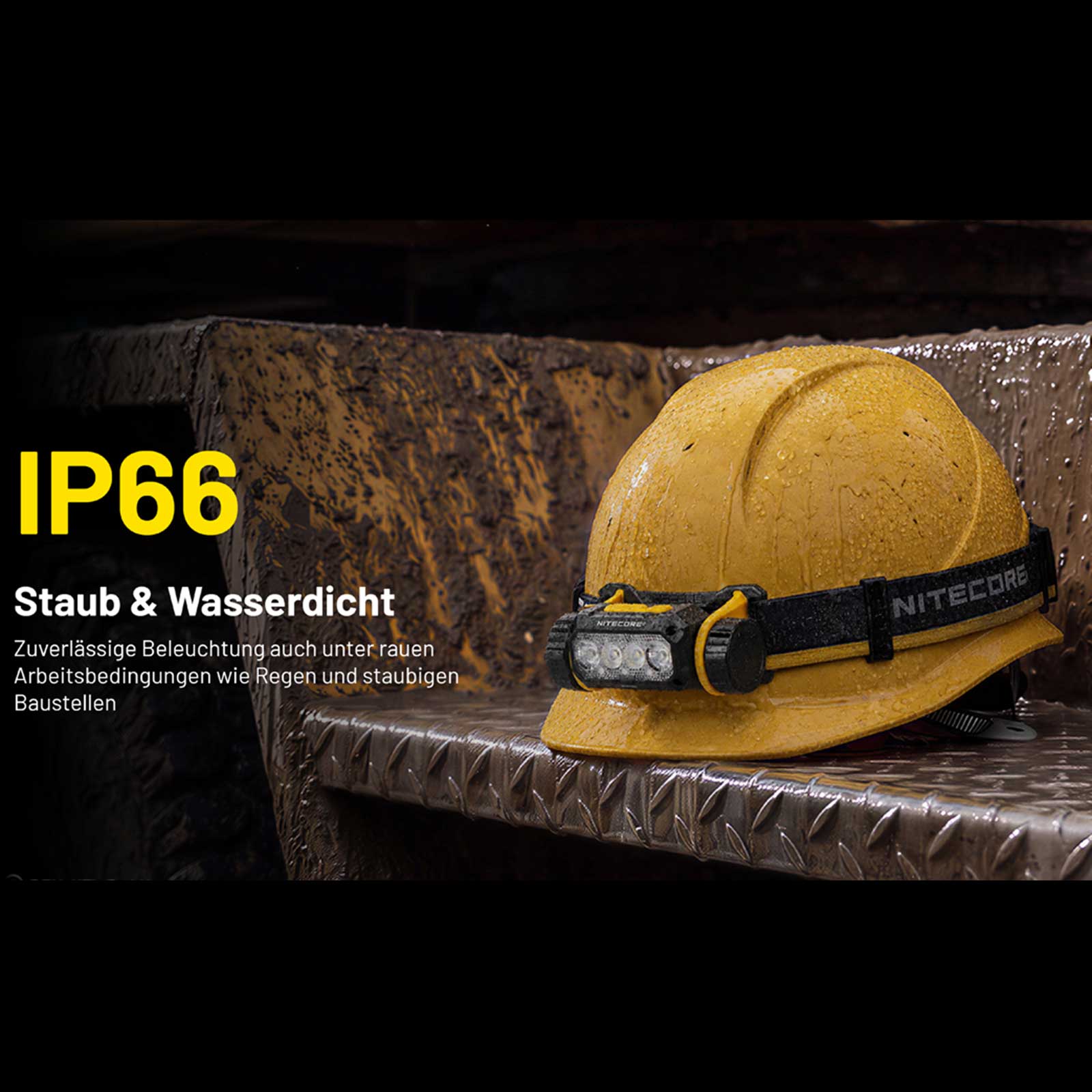 Nitecore NWH20 Worklight - fokussierbare Arbeits-Stirnlampe