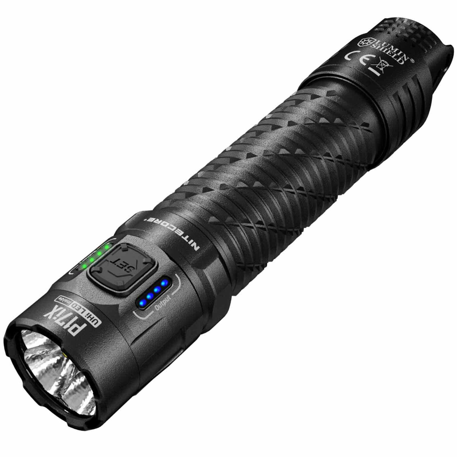 Nitecore P17iX – Taktische Taschenlampe mit 5000 lm, 5500 mAh Akku, USB-C