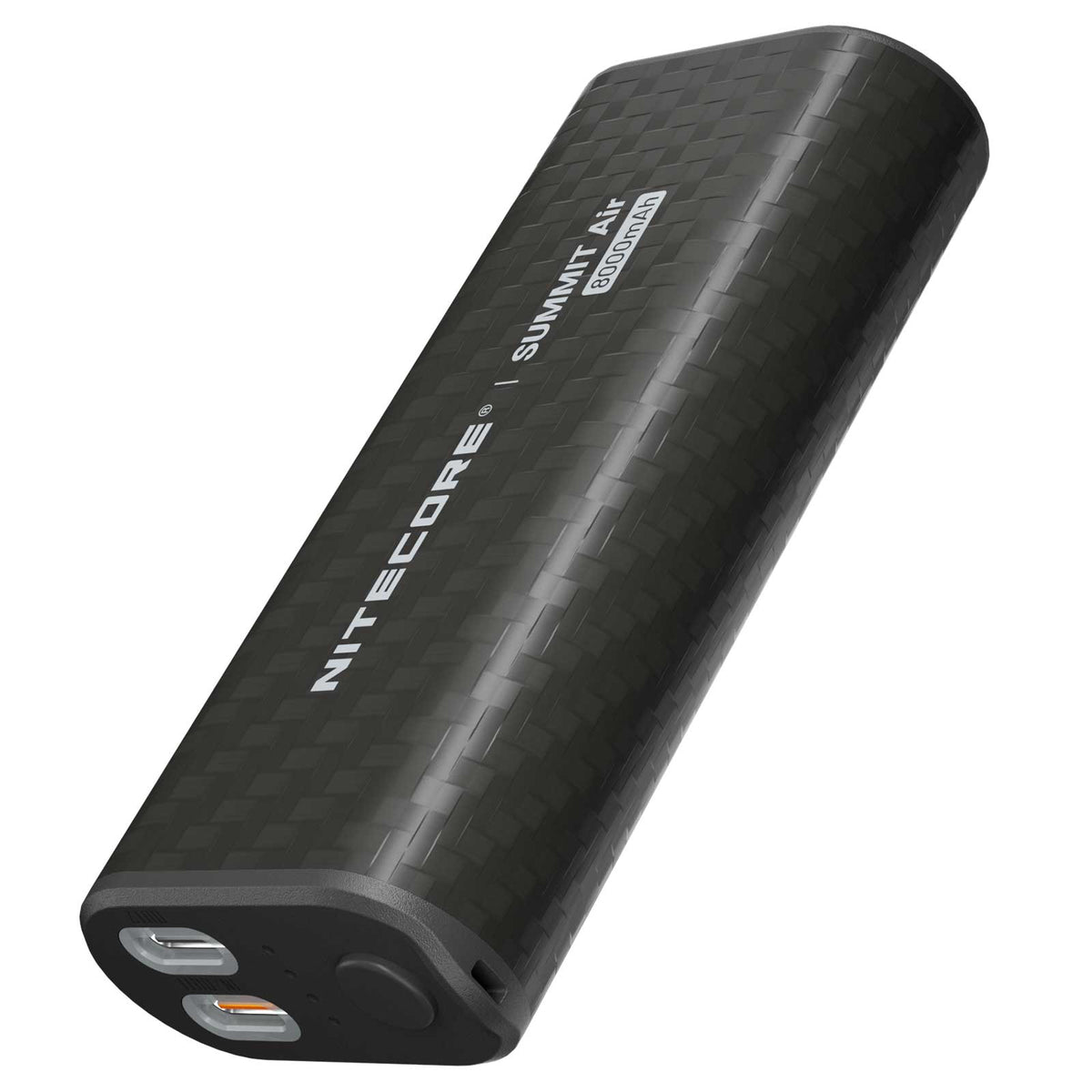 Nitecore SUMMIT Air – 8000mAh Powerbank mit 2x USB-C, kältebeständig bis -40 °C. Produktansicht der kompakten 8000-mAh-Powerbank.