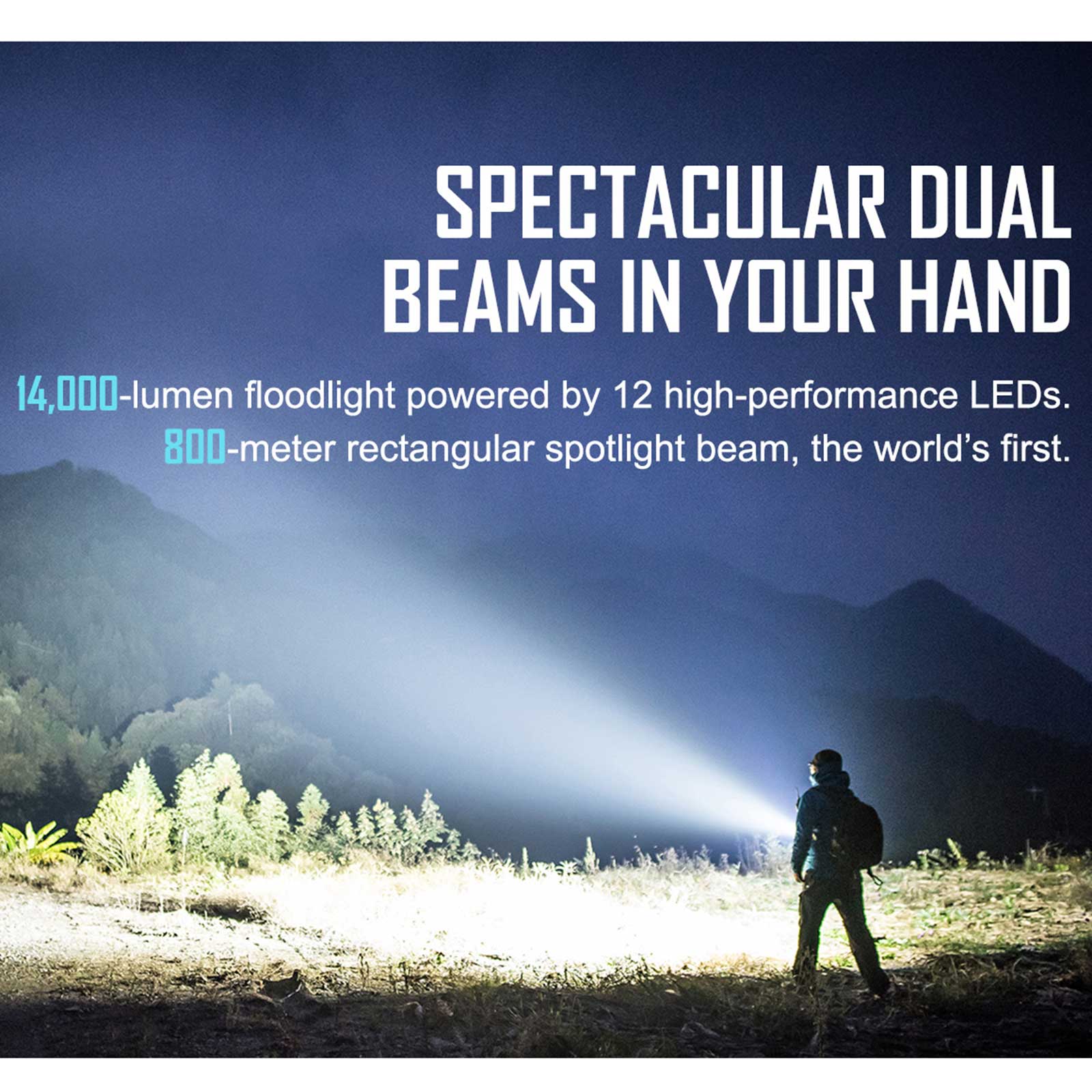 Olight Marauder 2 Taschenlampe mit 14000lm