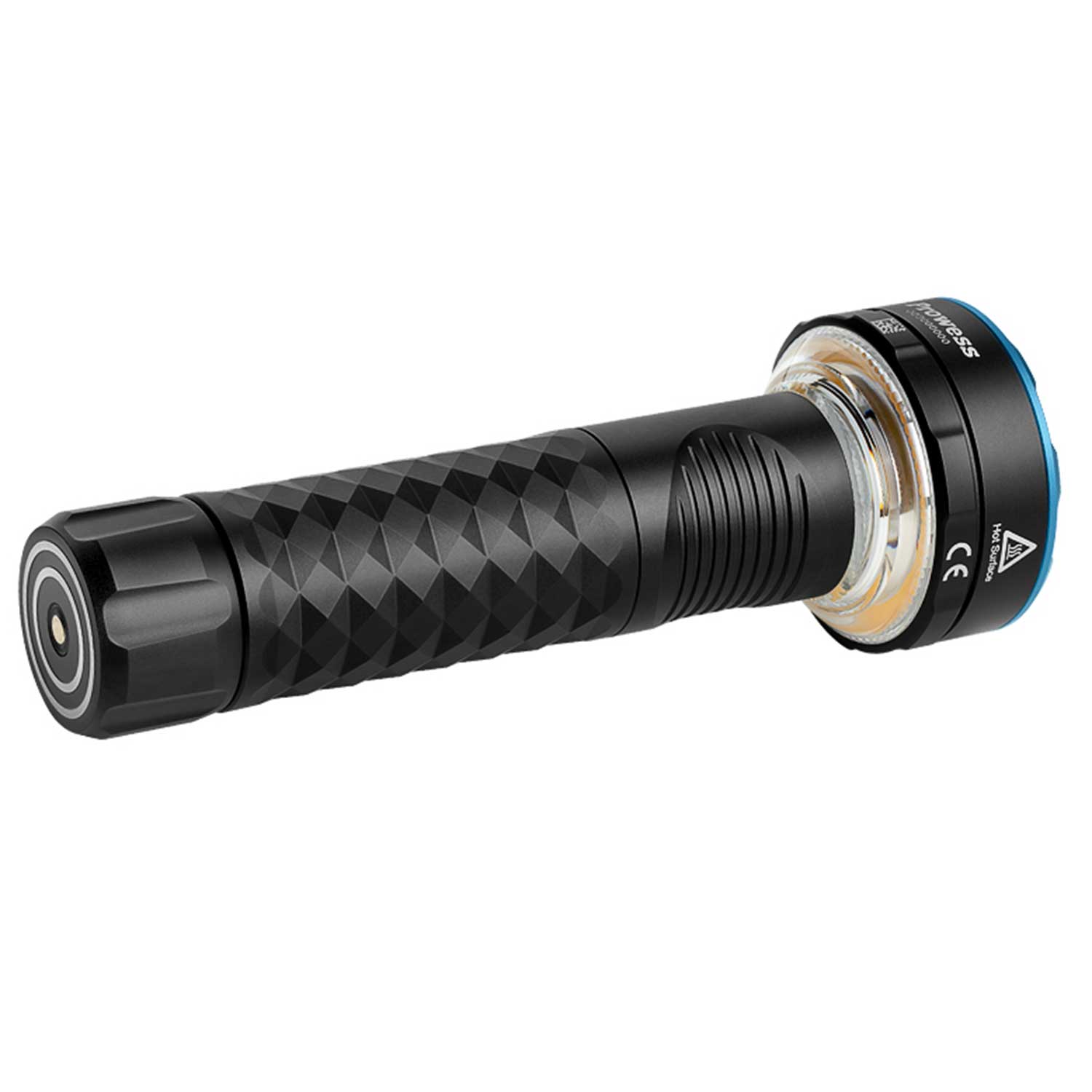 Olight Prowess – Taschenlampe mit 360° Campinglicht, 5000 Lumen, Akku & USB-C – Detailansicht