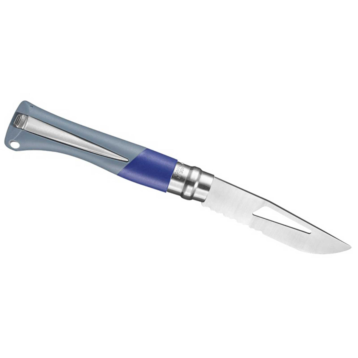 Opinel No 09 Ocean Taschenmesser mit Marlspieker & Pfeife