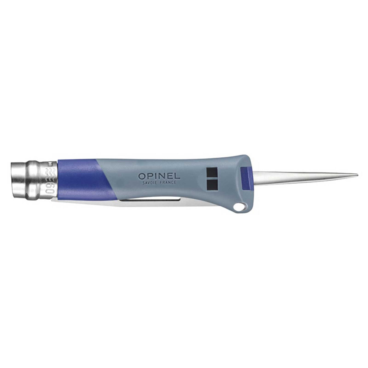 Opinel No 09 Ocean Taschenmesser mit Marlspieker & Pfeife