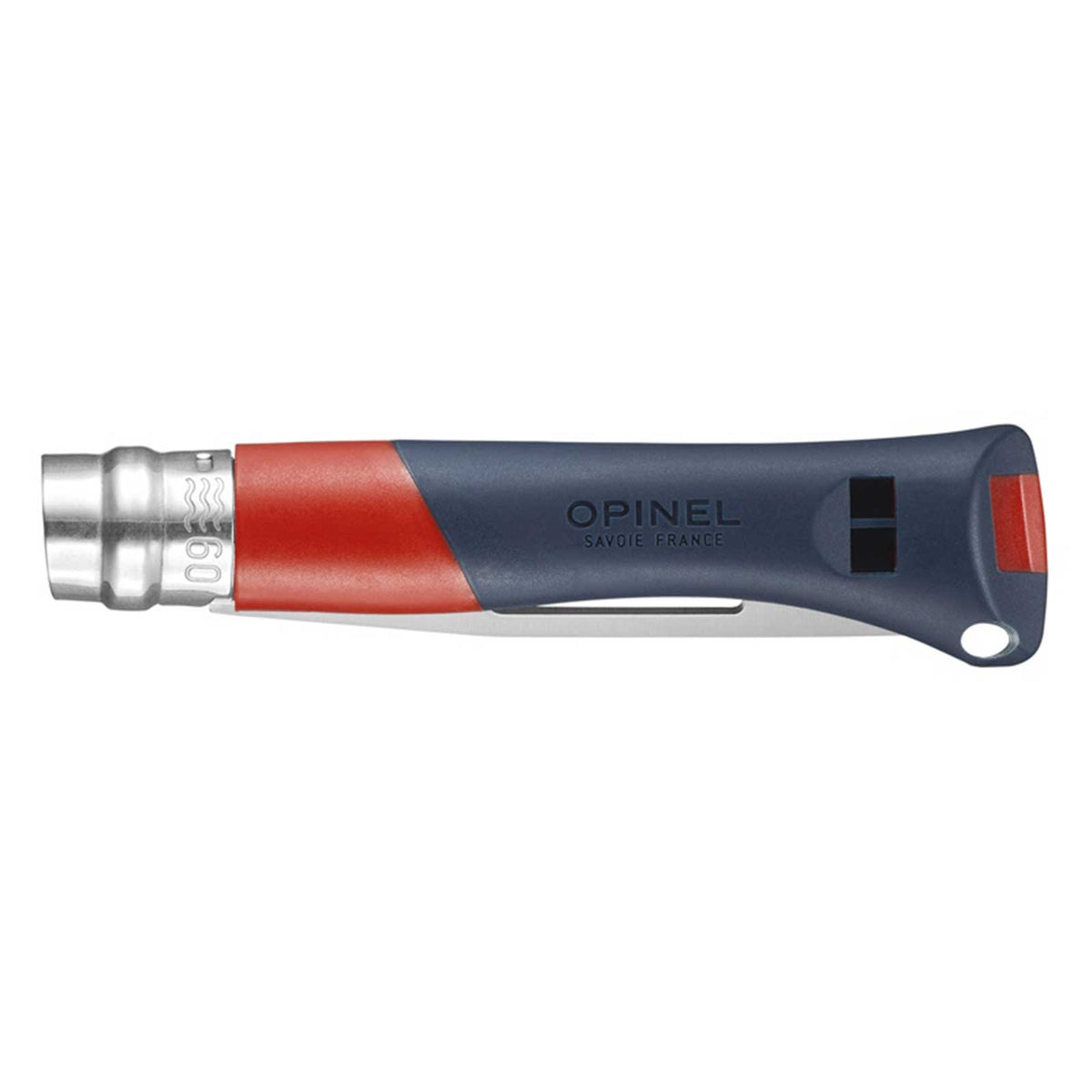 Opinel No 09 Ocean Taschenmesser mit Marlspieker & Pfeife