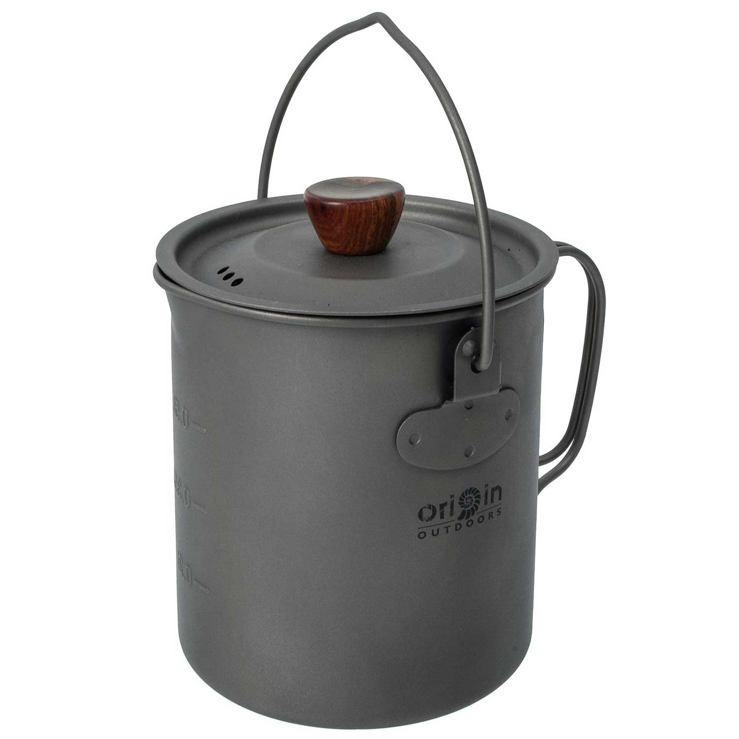 Origin Outdoors Titan French Press – 3 in 1 Kaffeepresse, Topf & Becher – Detailansicht