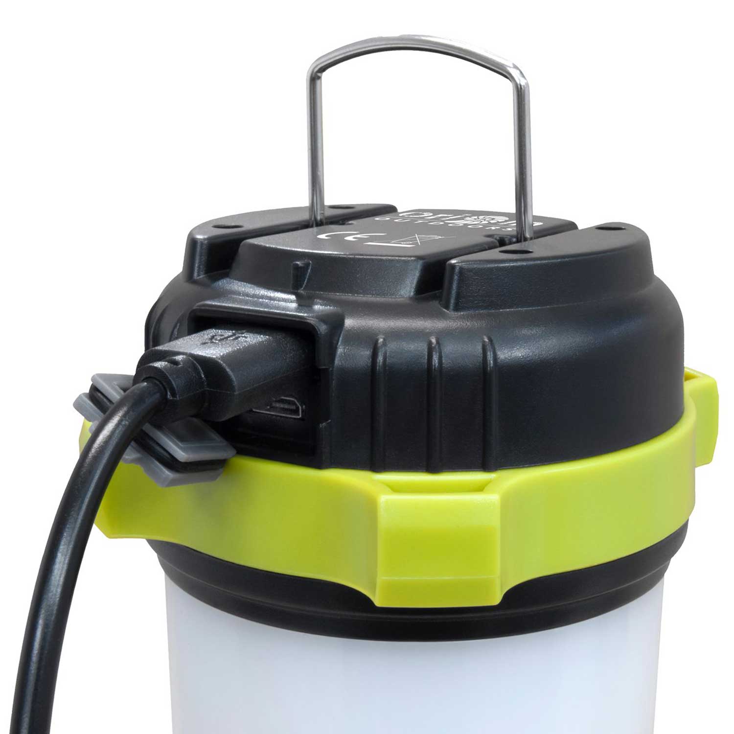 Origin Outdoors Spotlight – 3-in-1 LED-Campinglaterne mit 1000 Lumen & Powerbank – Detailansicht