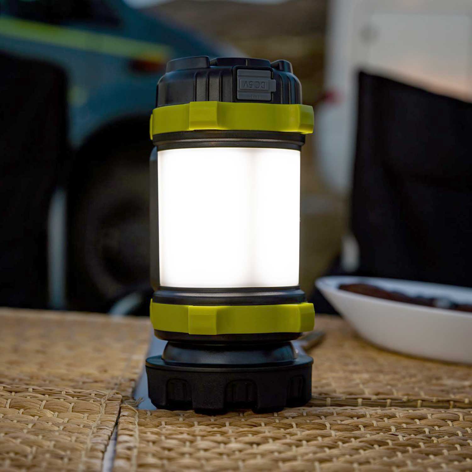 Origin Outdoors Spotlight – 3-in-1 LED-Campinglaterne mit 1000 Lumen & Powerbank