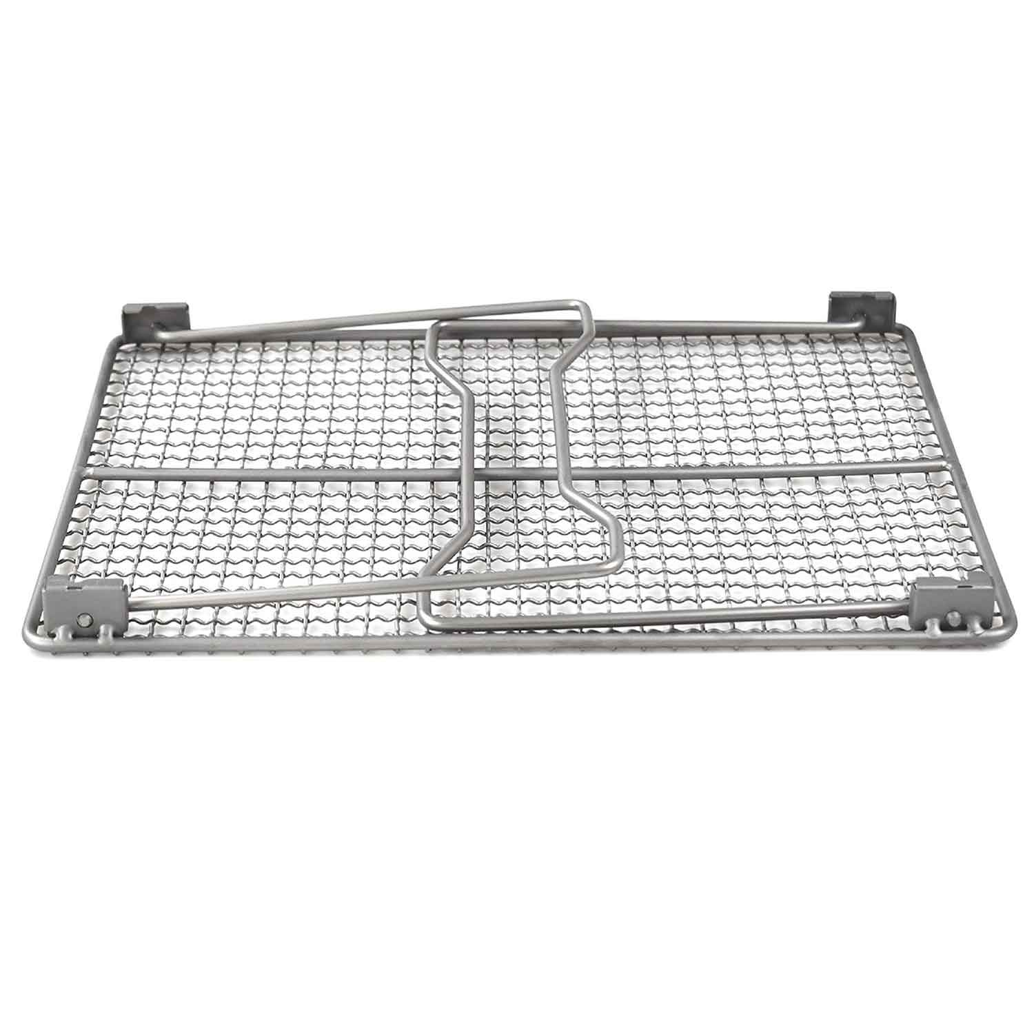 Origin Outdoors Titan Klappgrill – Faltbarer Outdoor-Grill mit Edelstahlfüßen – Detailansicht