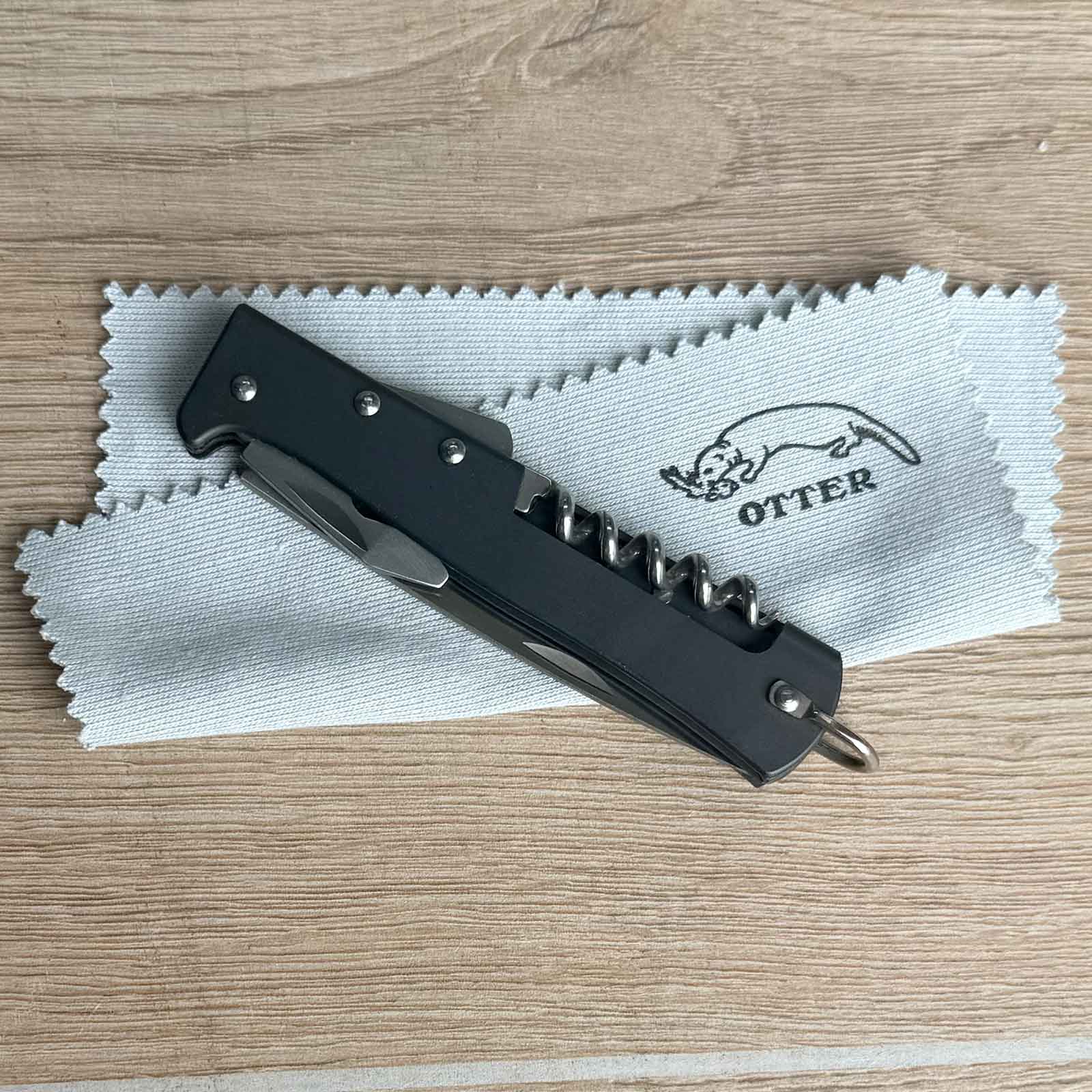 Otter Mercator Taschenmesser Multi klein, rostfreier Klingenstahl (10-402 rg R)