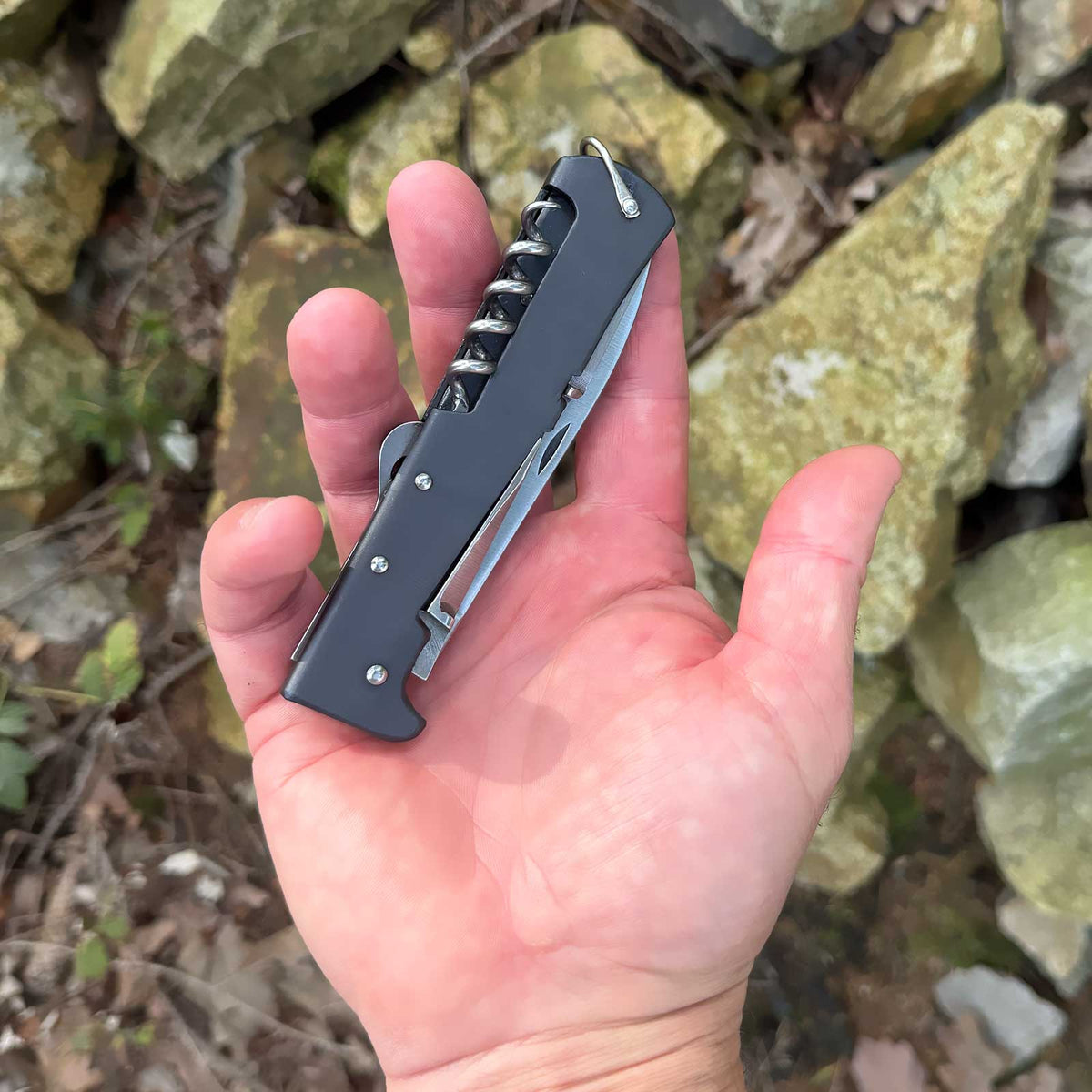 Otter Mercator Multi groß – Multifunktions-Taschenmesser mit 4 Funktionen – Detailansicht