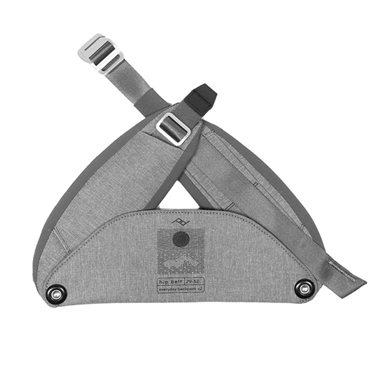 Peak Design Everyday Hip Belt v2 Ash – Farbvariante grau