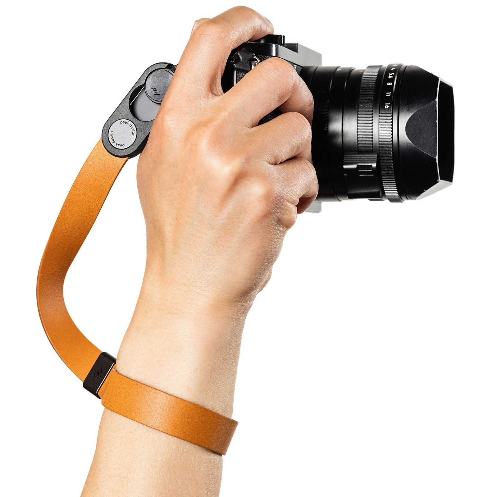Peak Design Cuff Leather – Kamerahandschlaufe aus Vollnarbenleder
