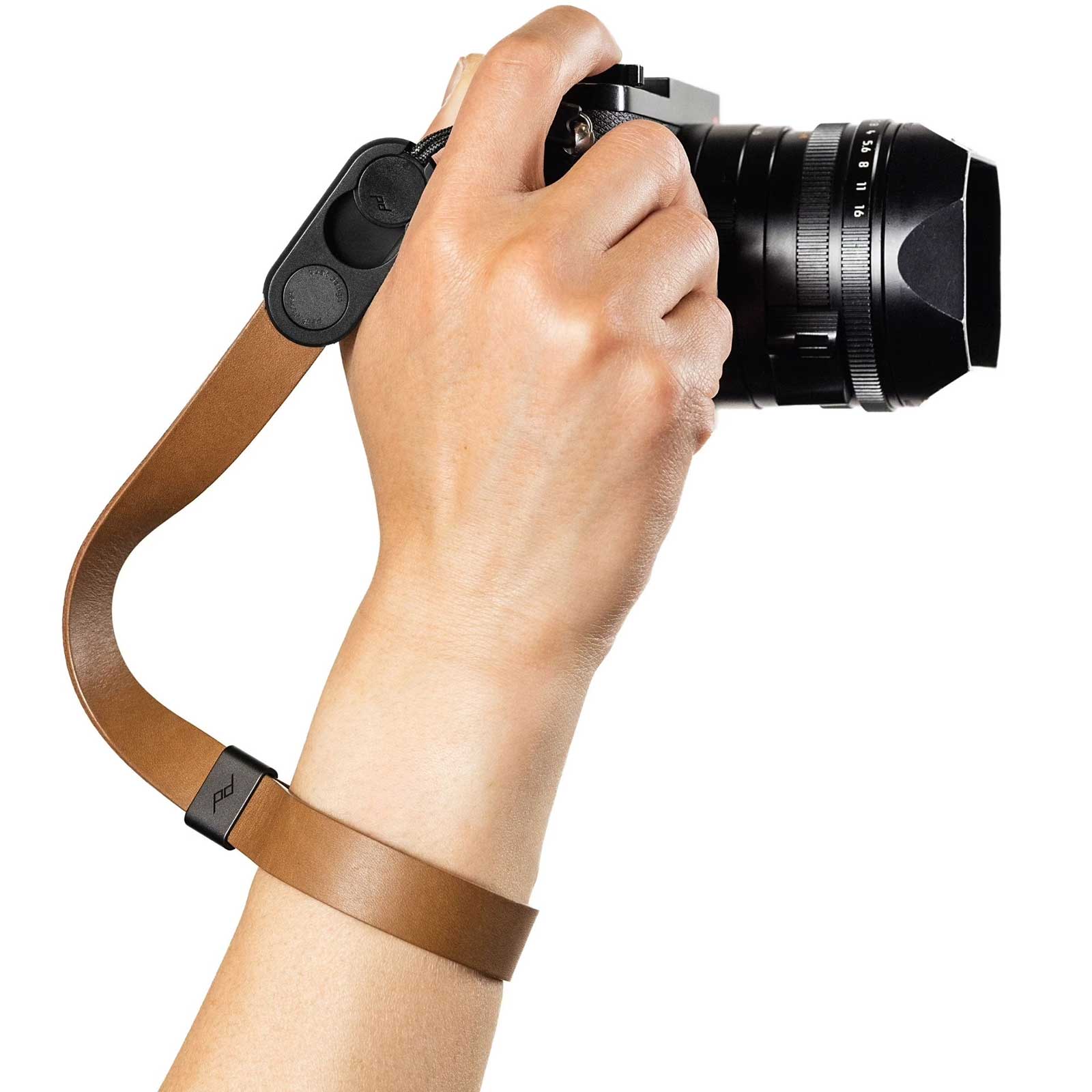 Peak Design Cuff Leather – Kamerahandschlaufe aus Vollnarbenleder
